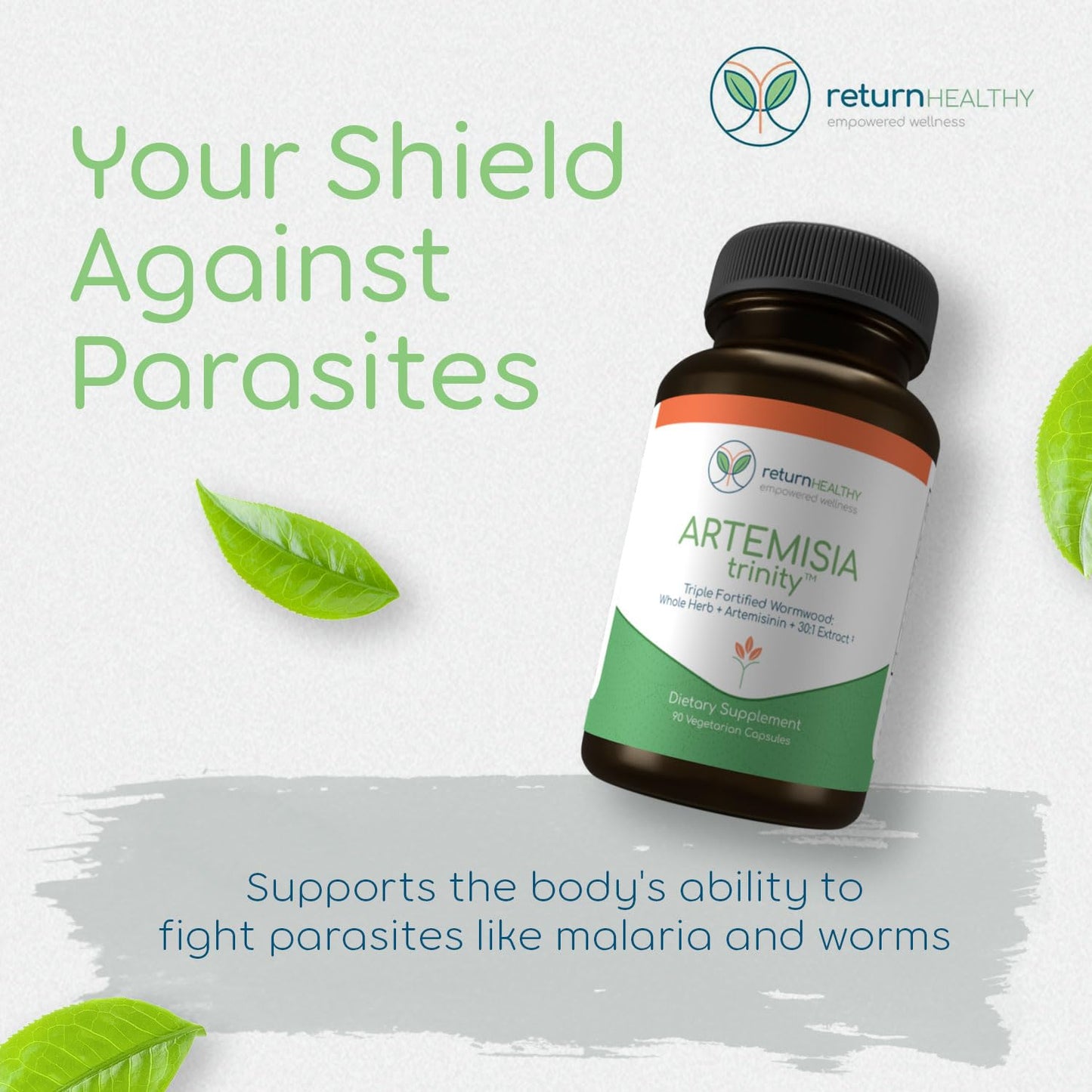 Return Healthy Artemisia Trinity Capsule 90 Count