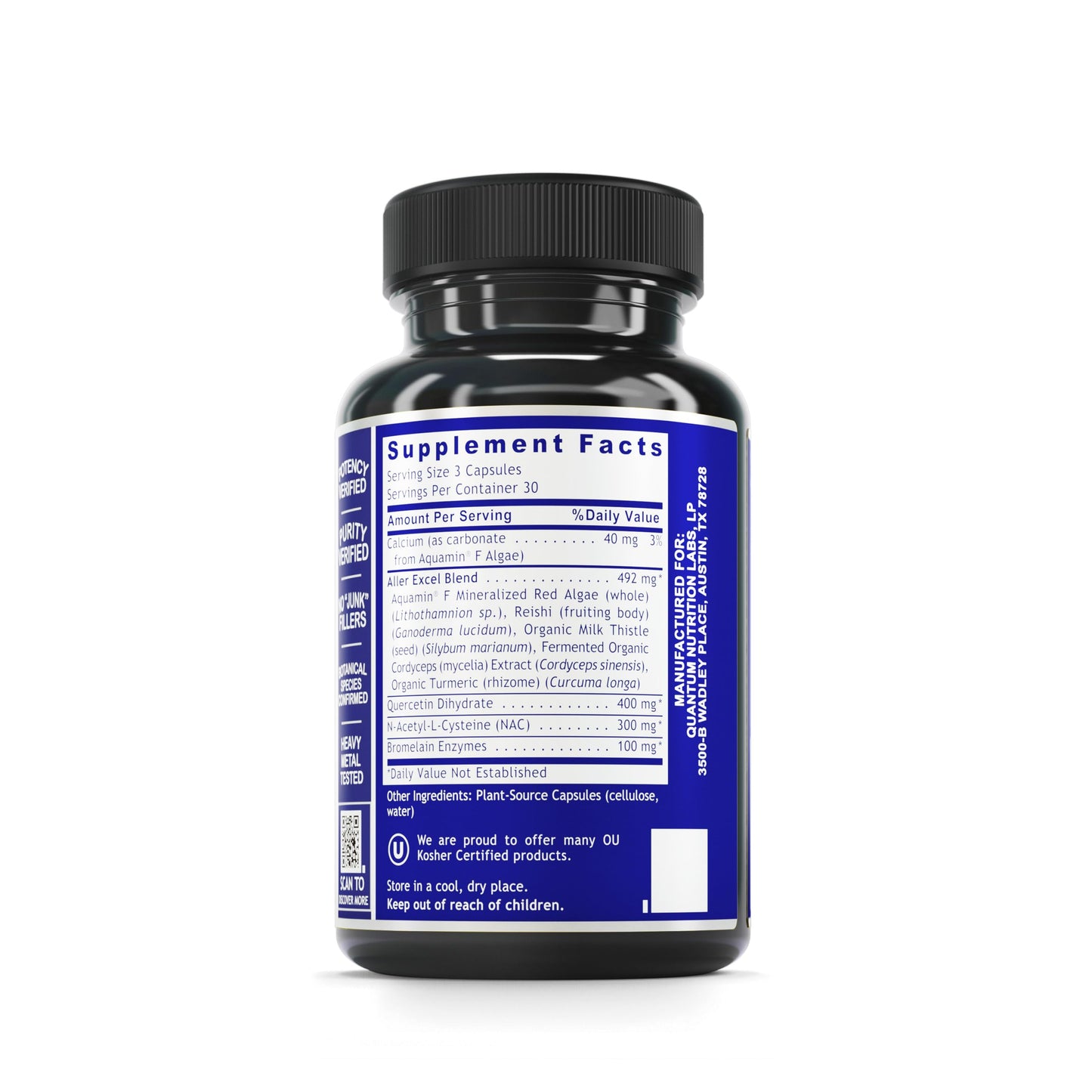 Quantum Nutrition Aller Plus Capsule, 90 Count