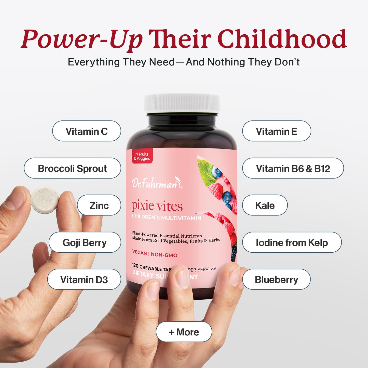 Dr. Fuhrman Pixie Vites Chewable Children's Multivitamin 1 Count