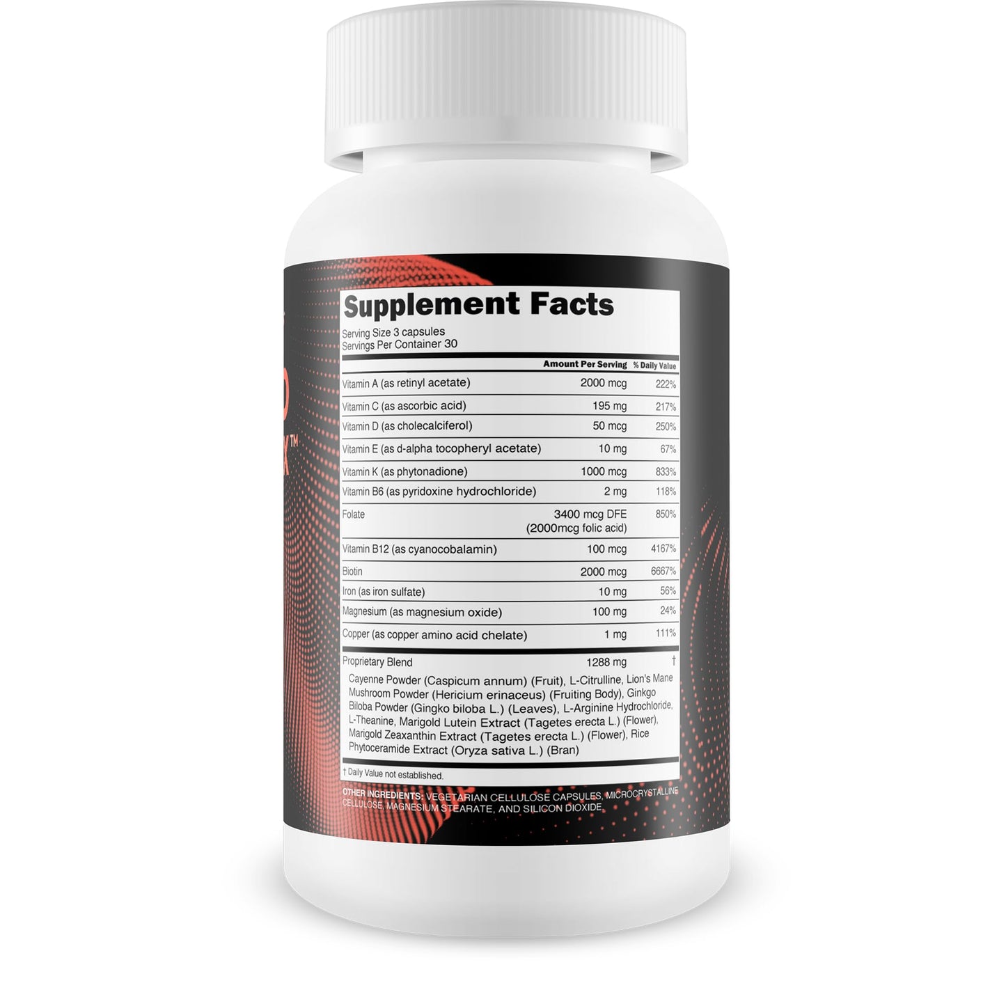 New Vibrations Nutrition Blood Flow Fix Capsule, 90 Count