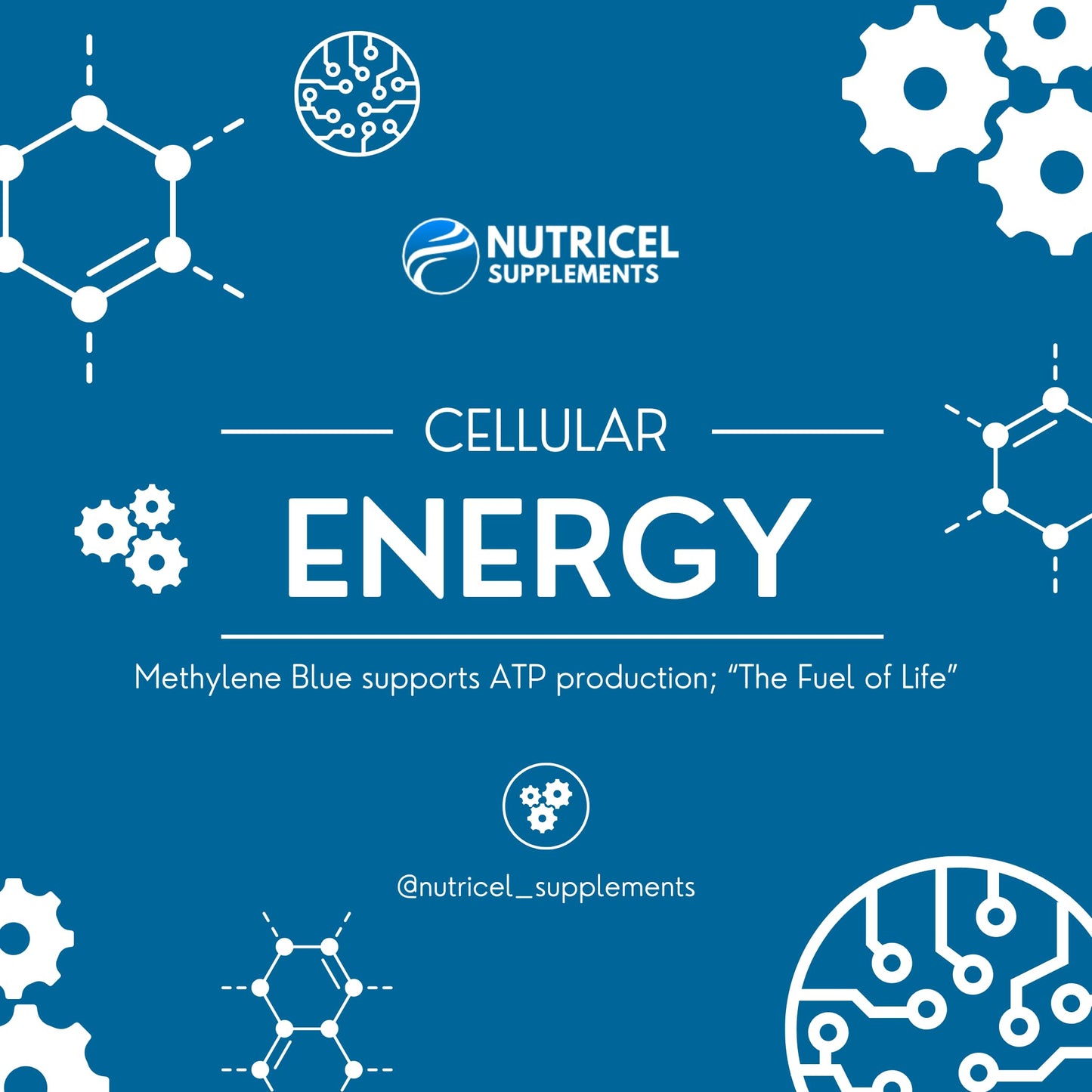 Nutricel Supplements Methylene Blue Powder 1