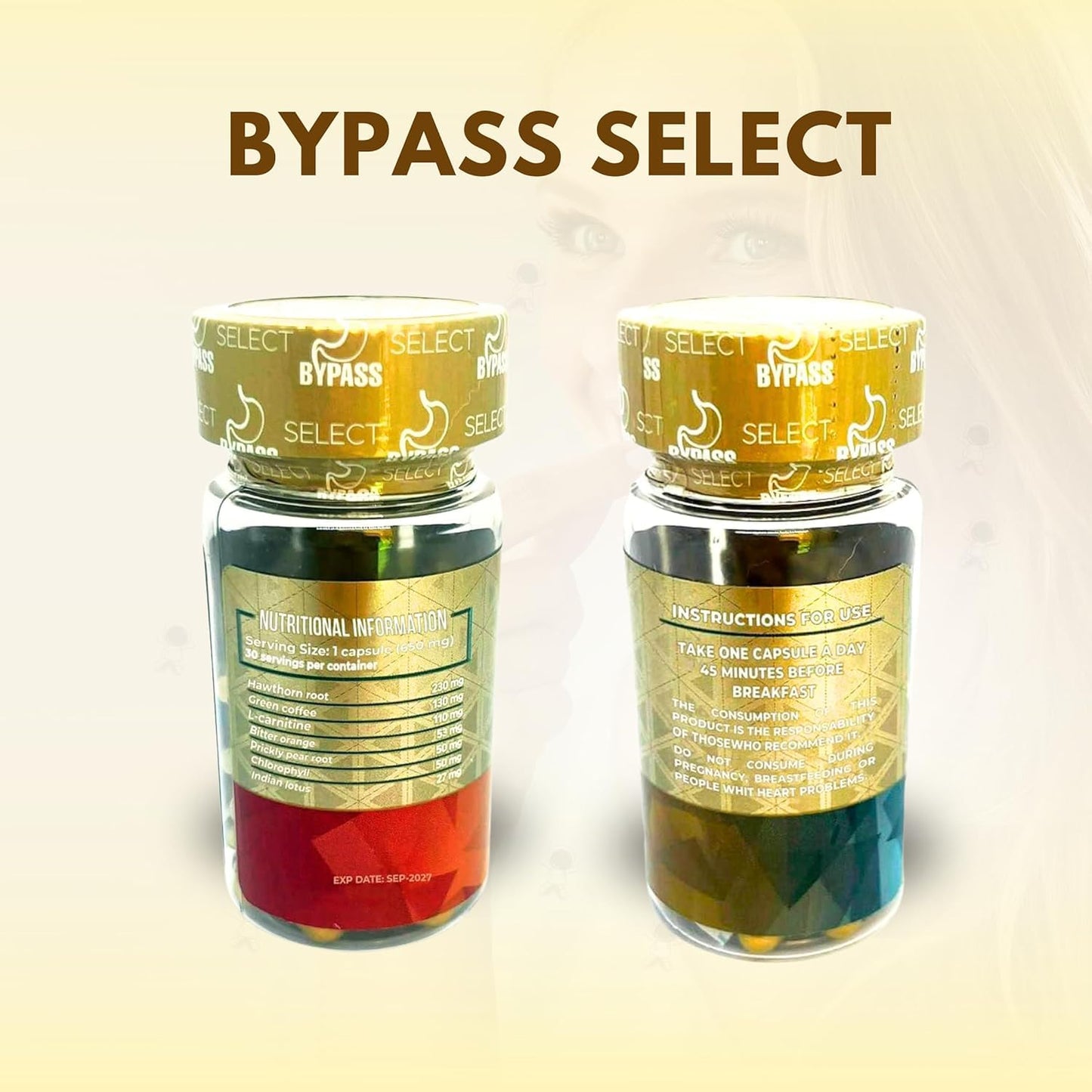 Generic Dendas Bypass Select Daily Wellness Support Capsules 60 Capsules