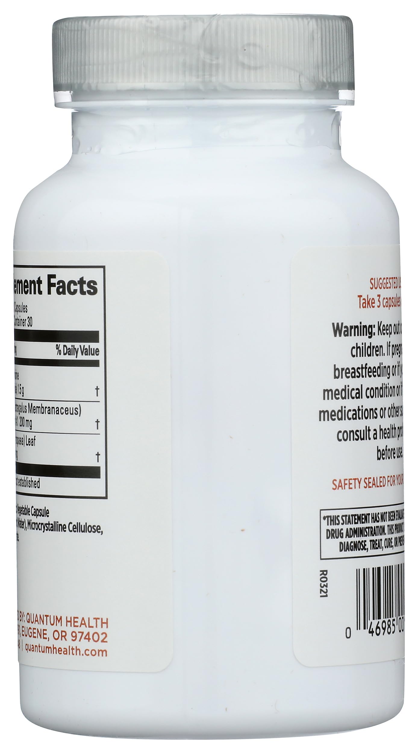 Quantum Health Super Lysine Plus Super Immune Capsules, 90 Count