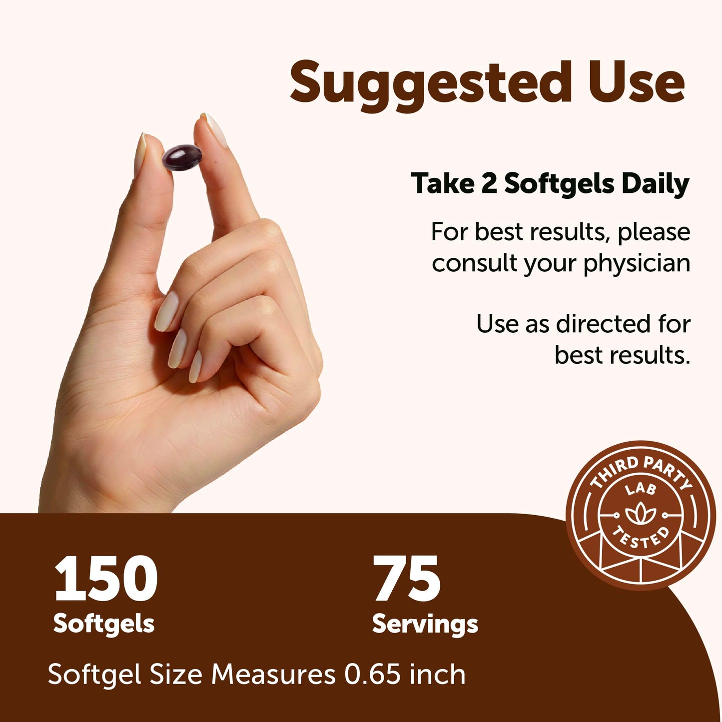 Micro Ingredients Ashwagandha Softgels 150 Count