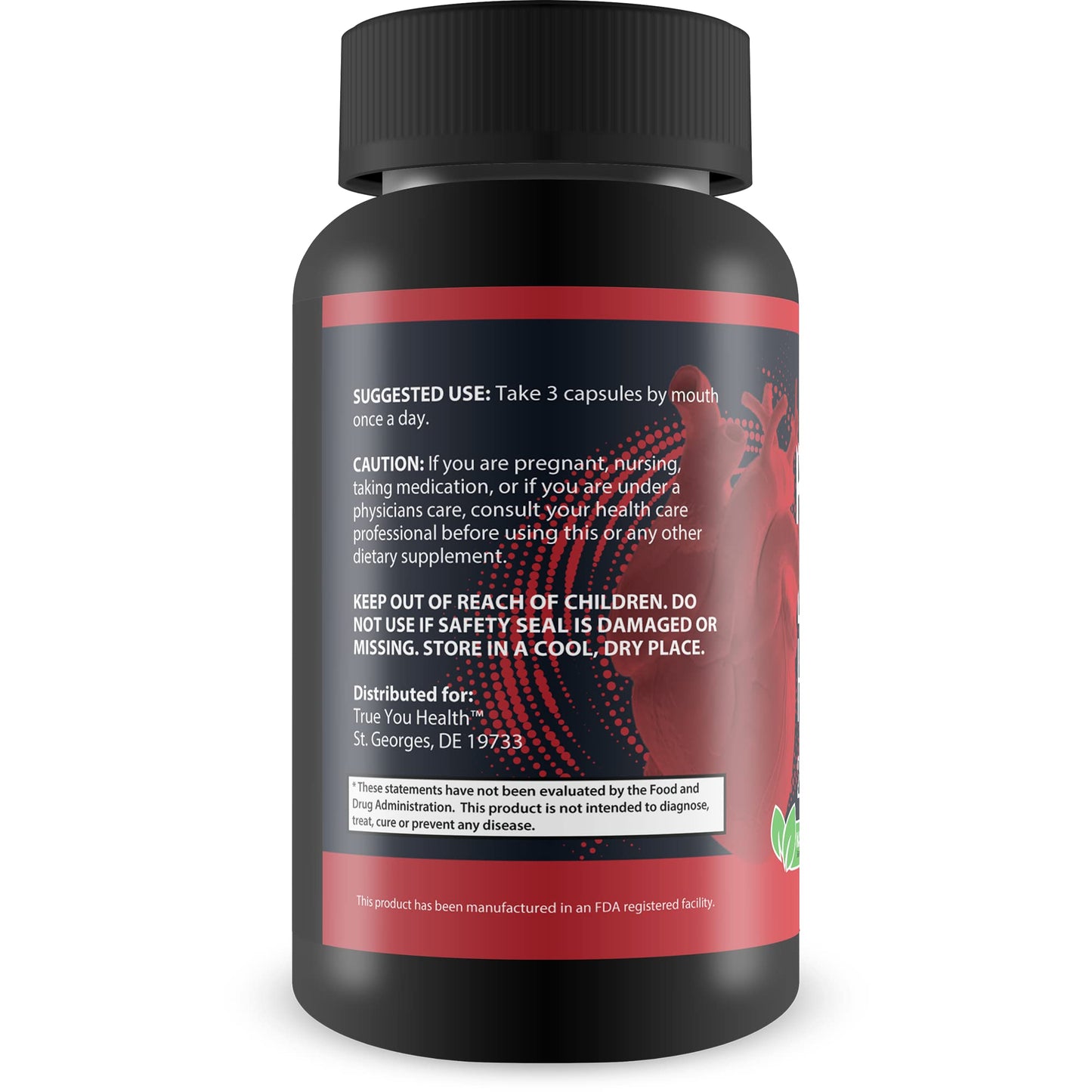 Generic Pro Cardio Life Herbs Premium Heart Health Supplement Capsule, 1 Count