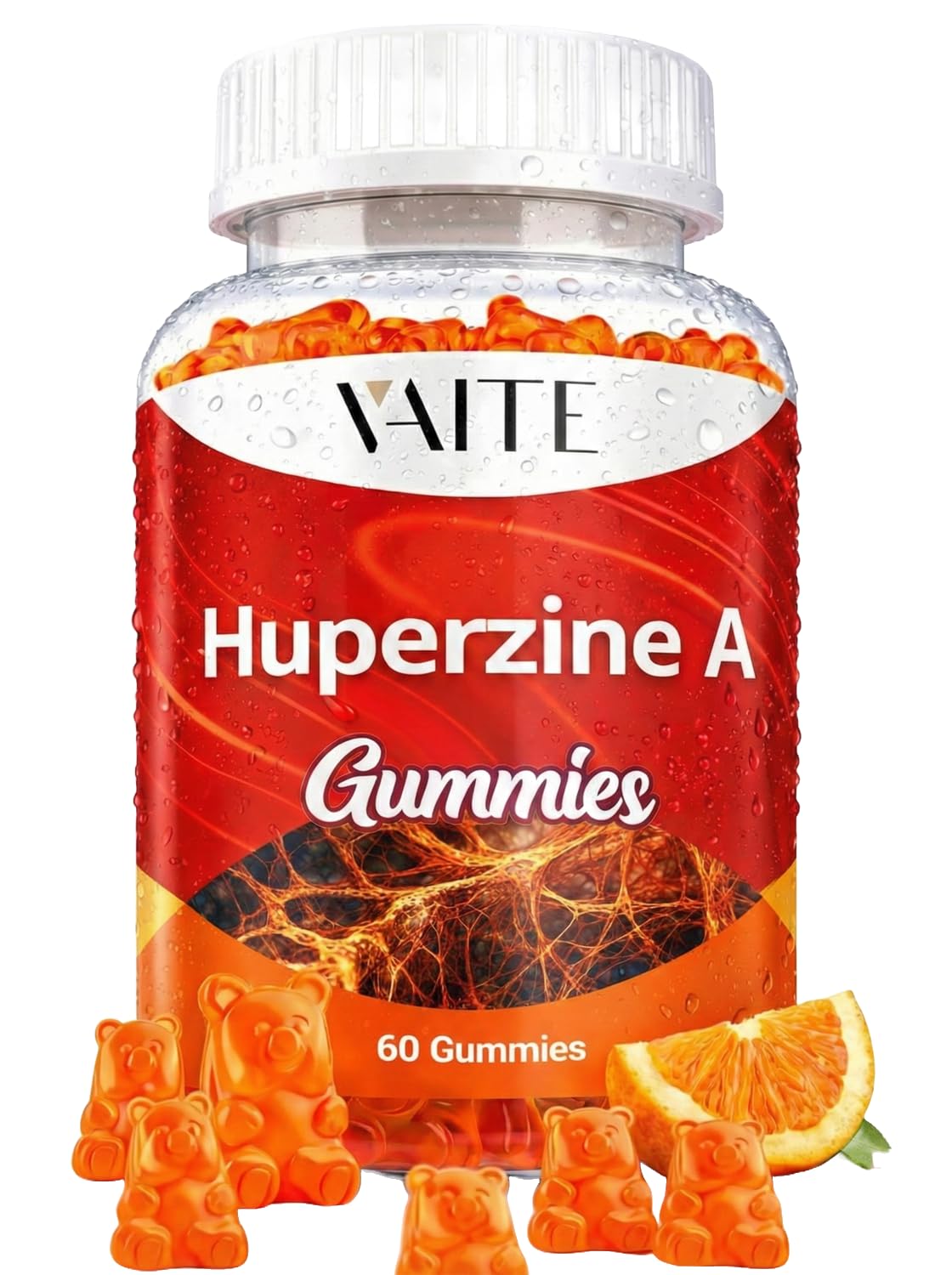 VAITE Huperzine A Supplement 200 mcg Gummies, 60 Count