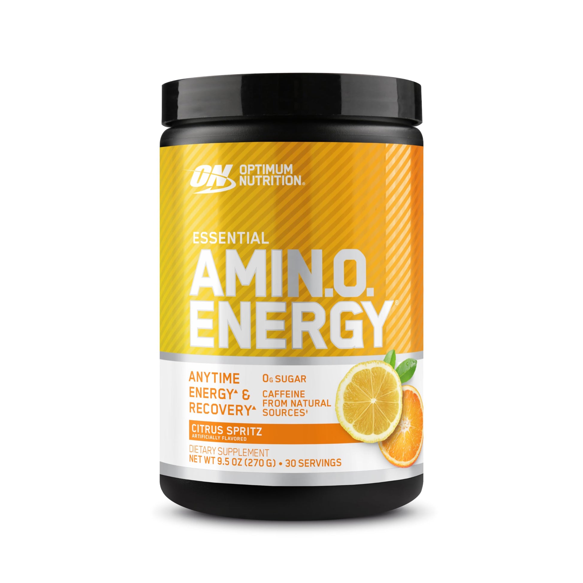 Optimum Nutrition Amino Energy - Pre Workout with Green Tea, BCAA, Amino Acids, Keto Friendly, Green Coffee Extract, Energy Powder - Citrus Spritz, 9.5 Ounce, 30 Servings (Packaging May Vary)