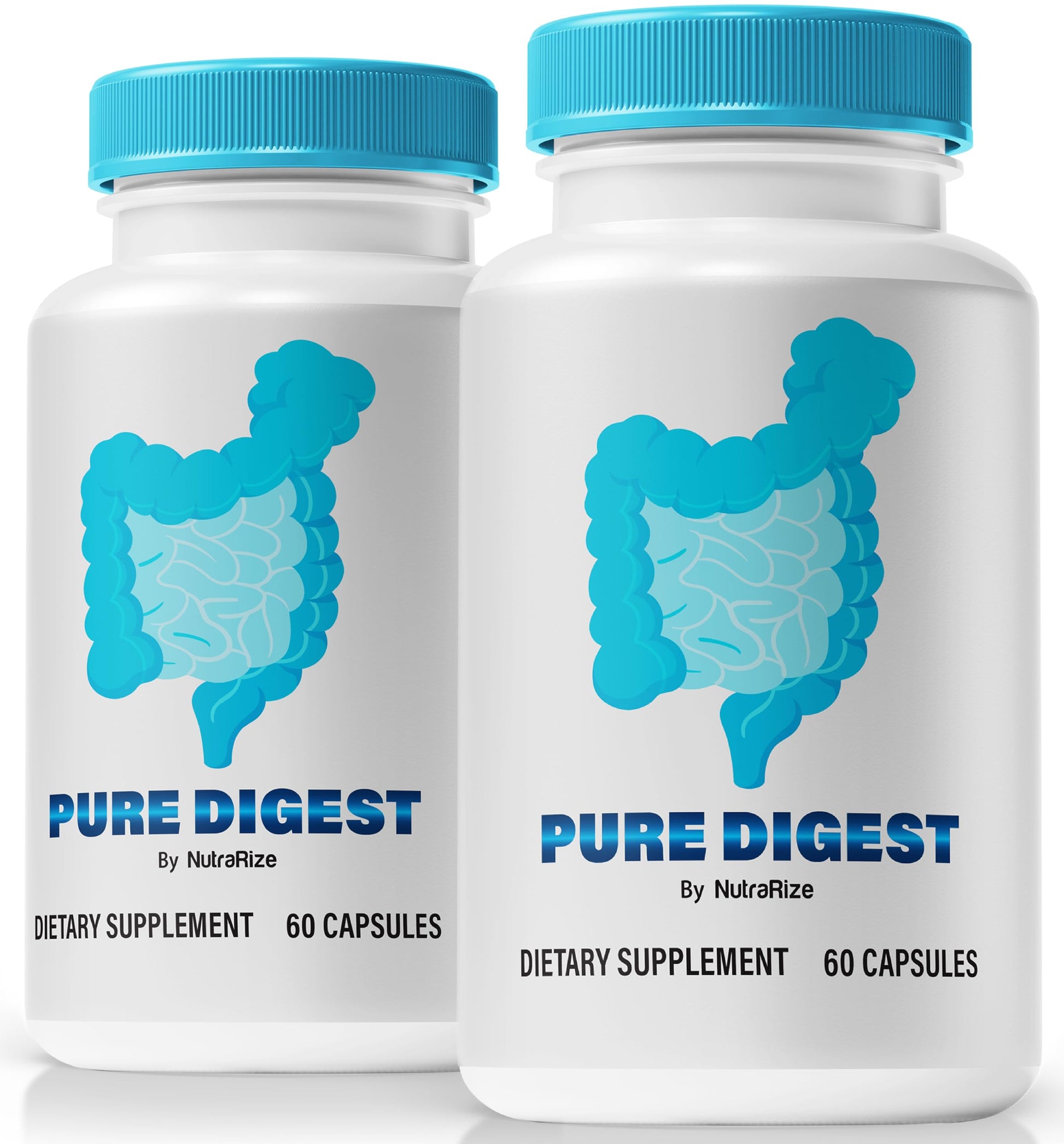 NutraRize Pure Digest Capsules, 120 Capsules