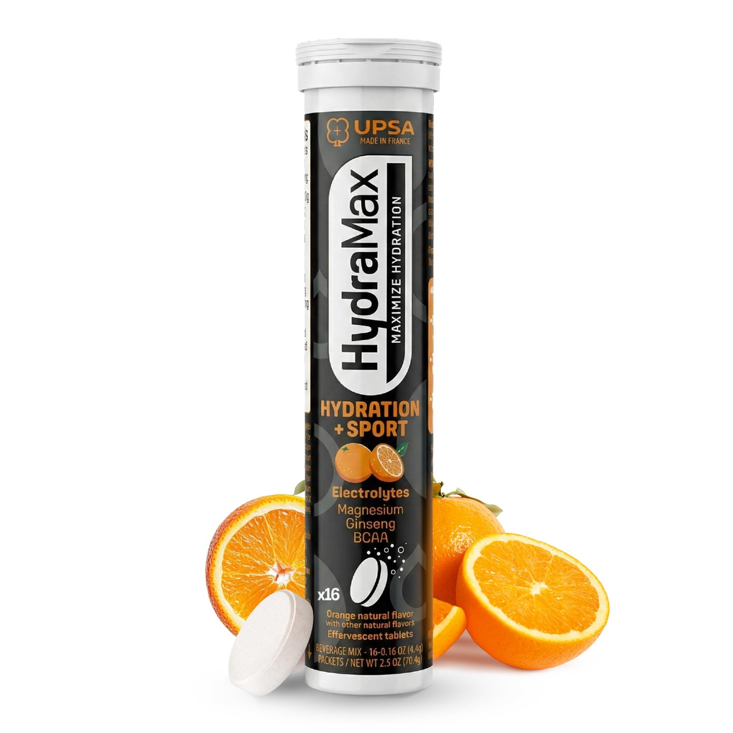 Upsa HydraMax Sport Electrolytes Hydration Tablets, 16 Count