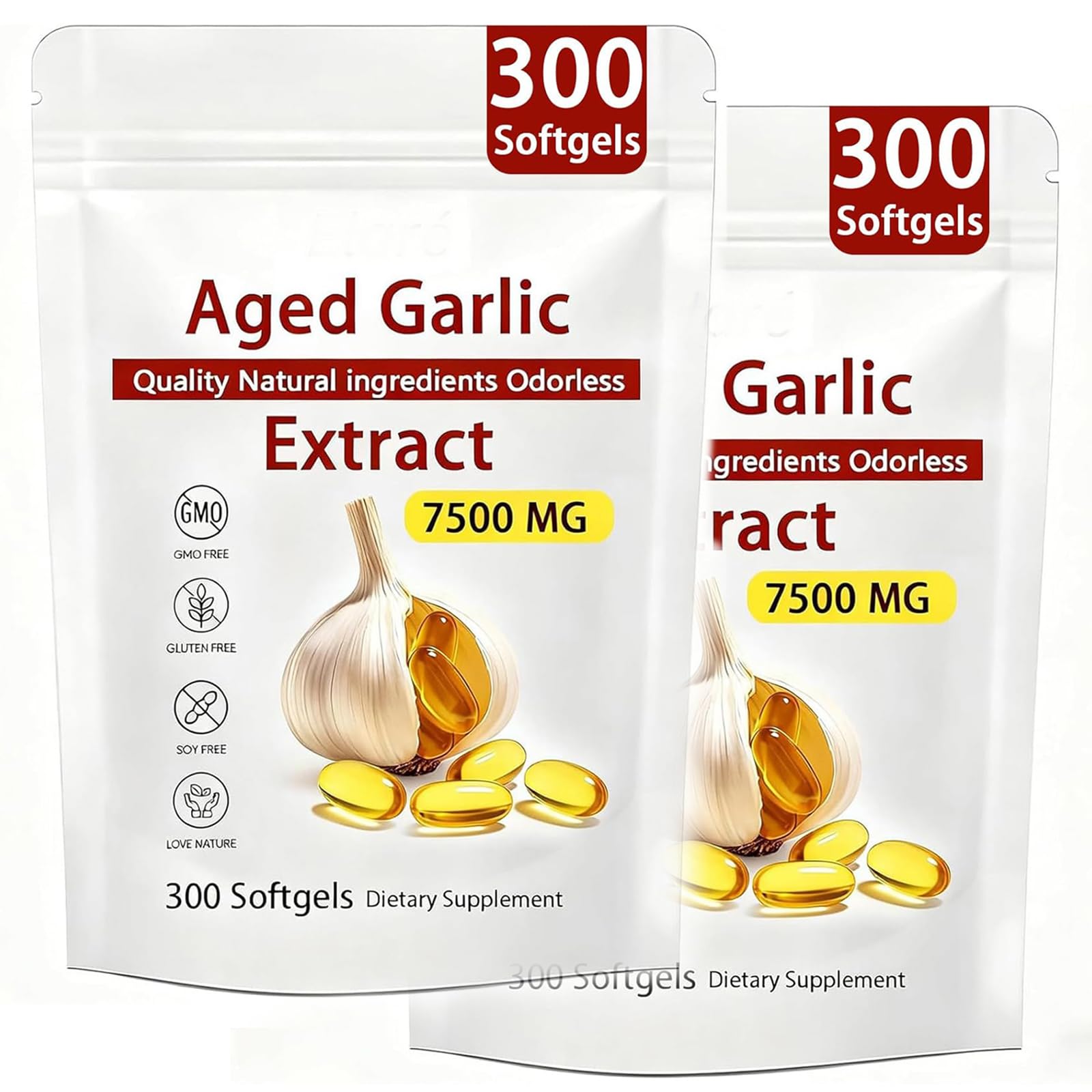 FITactic Aged Garlic Extract Softgels 600