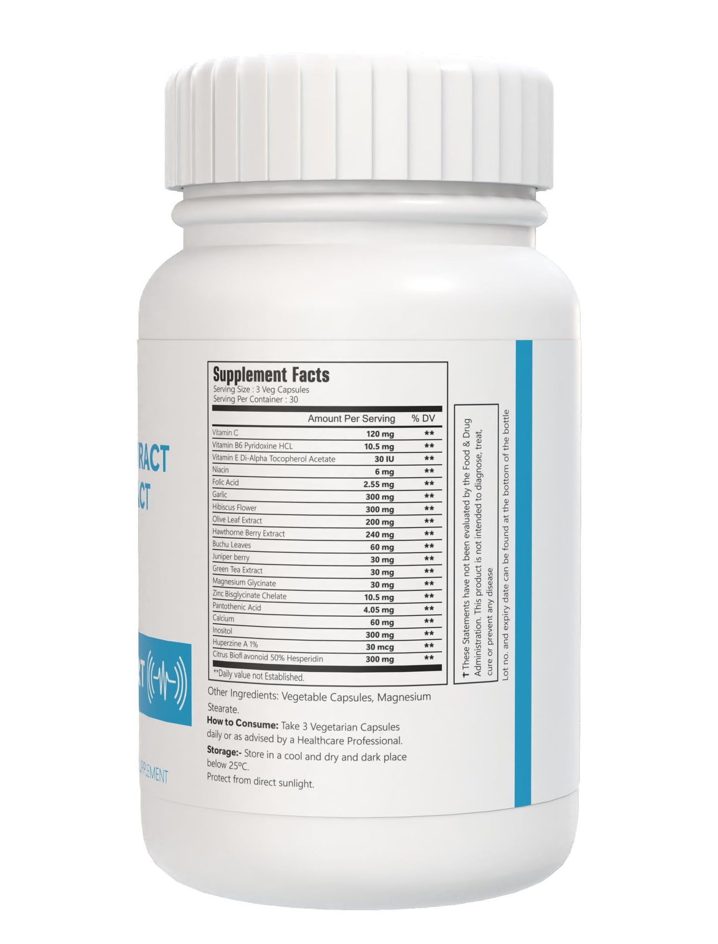 VitaCosmoX Hearing Support Supplement Capsule, 90 Capsules