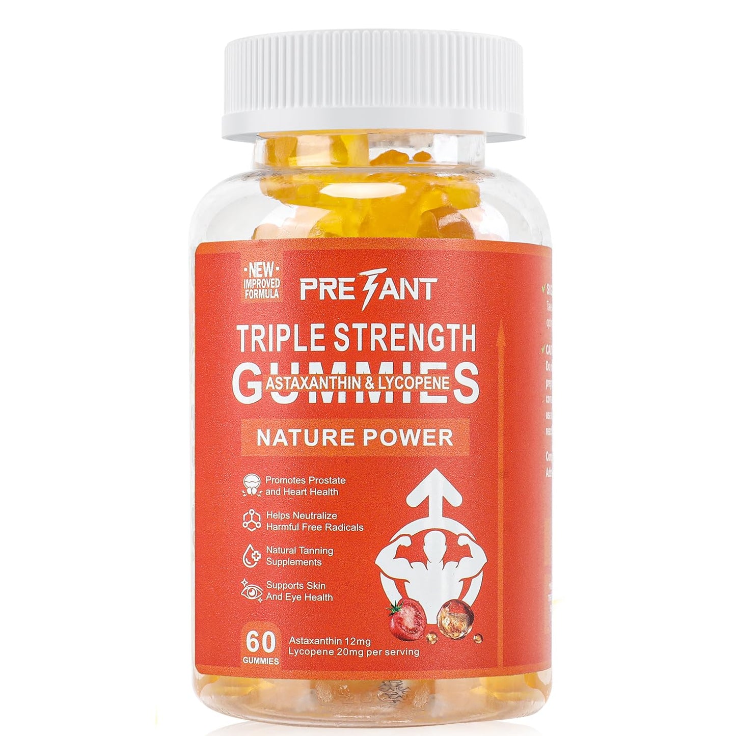 PRETANT Prostate Health Gummies 60 Count