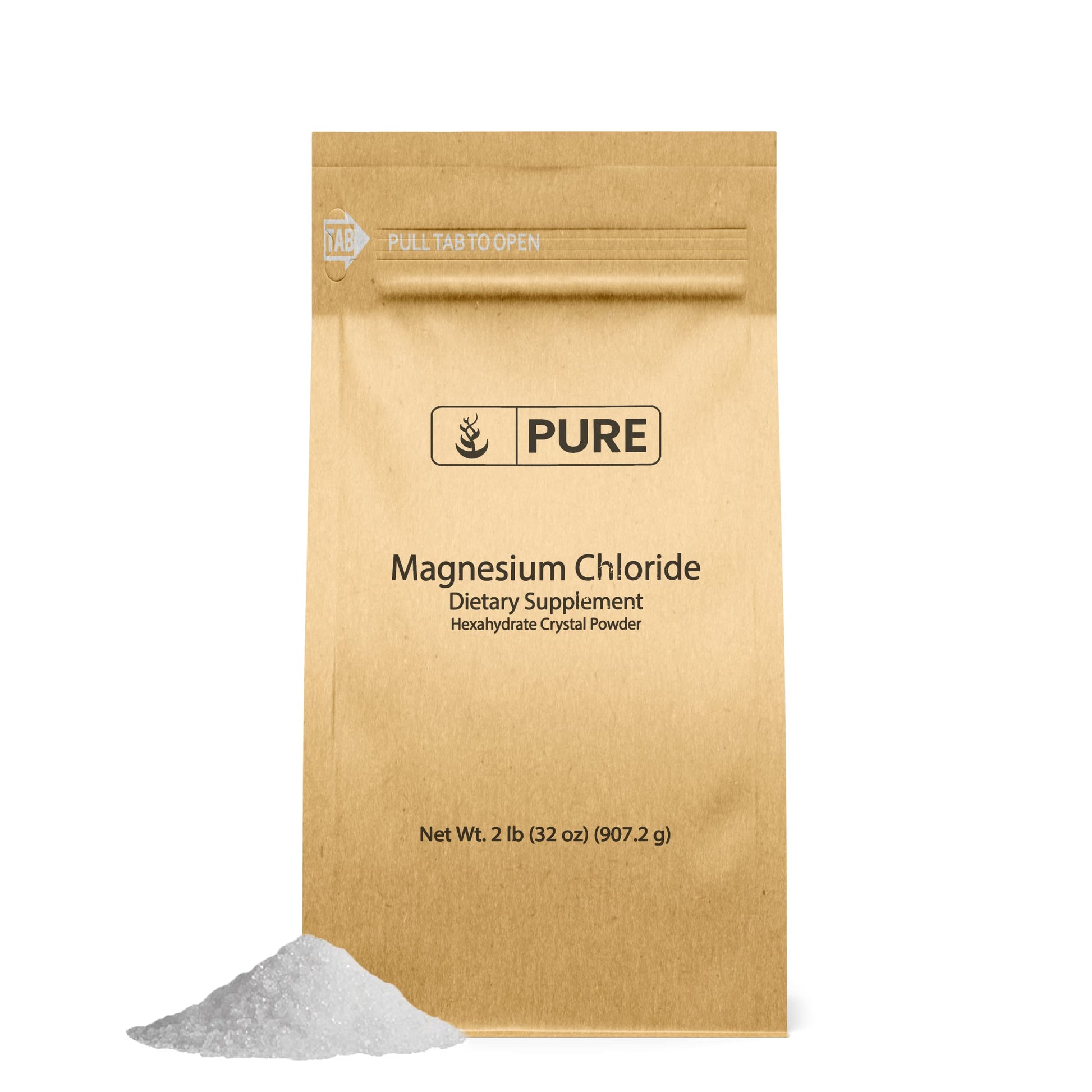 Pure Original Ingredients Magnesium Chloride Powder 32 oz