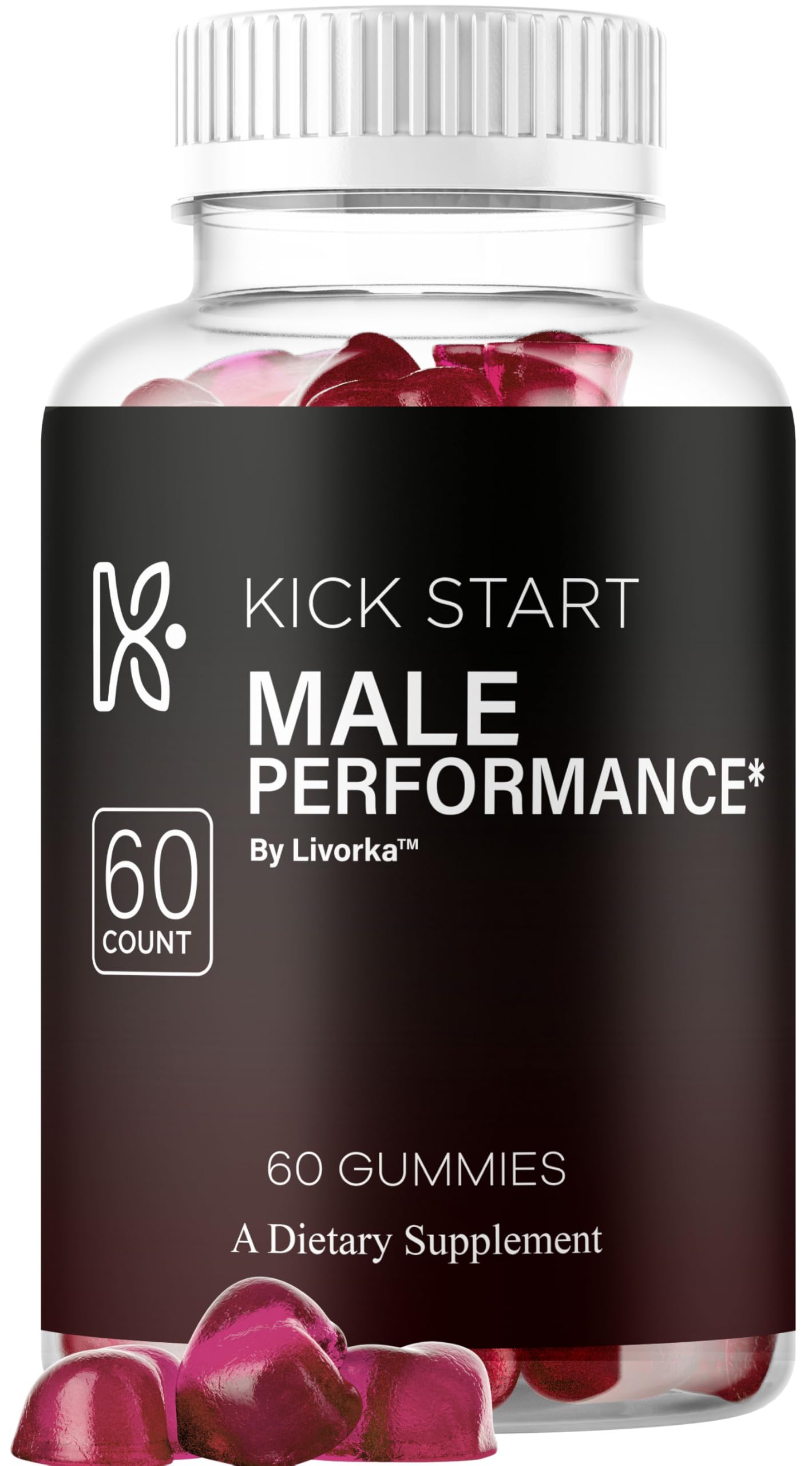 LIVORKA Kickstart Gummies, 60 Gummies
