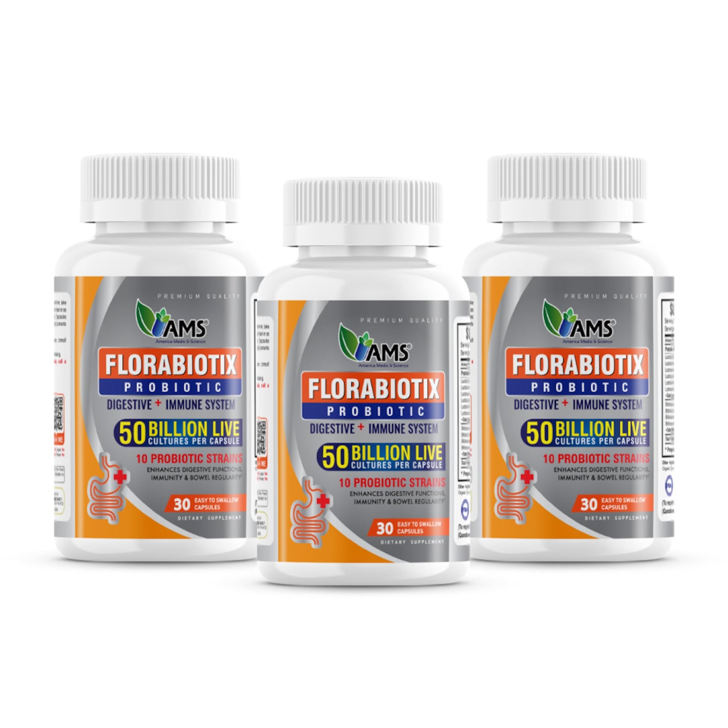 America Medic & Science Florabiotix Probiotic Capsule, 90 Capsules
