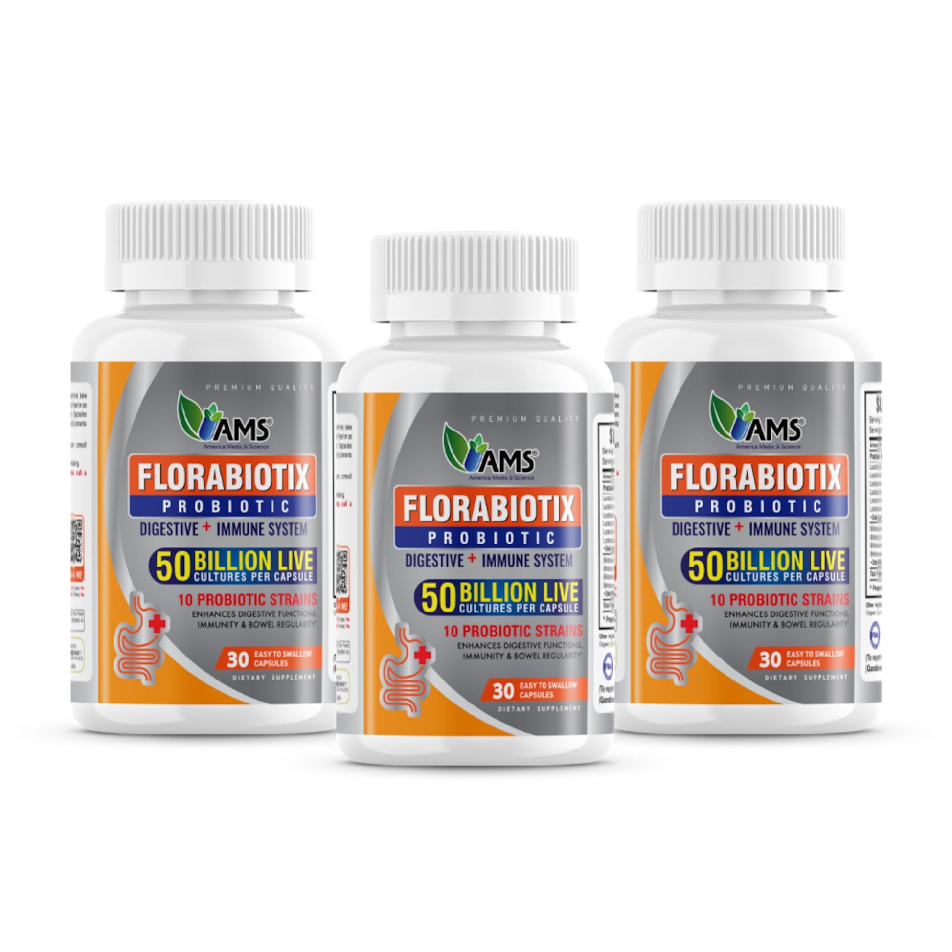 America Medic & Science Florabiotix Probiotic Capsule, 90 Capsules