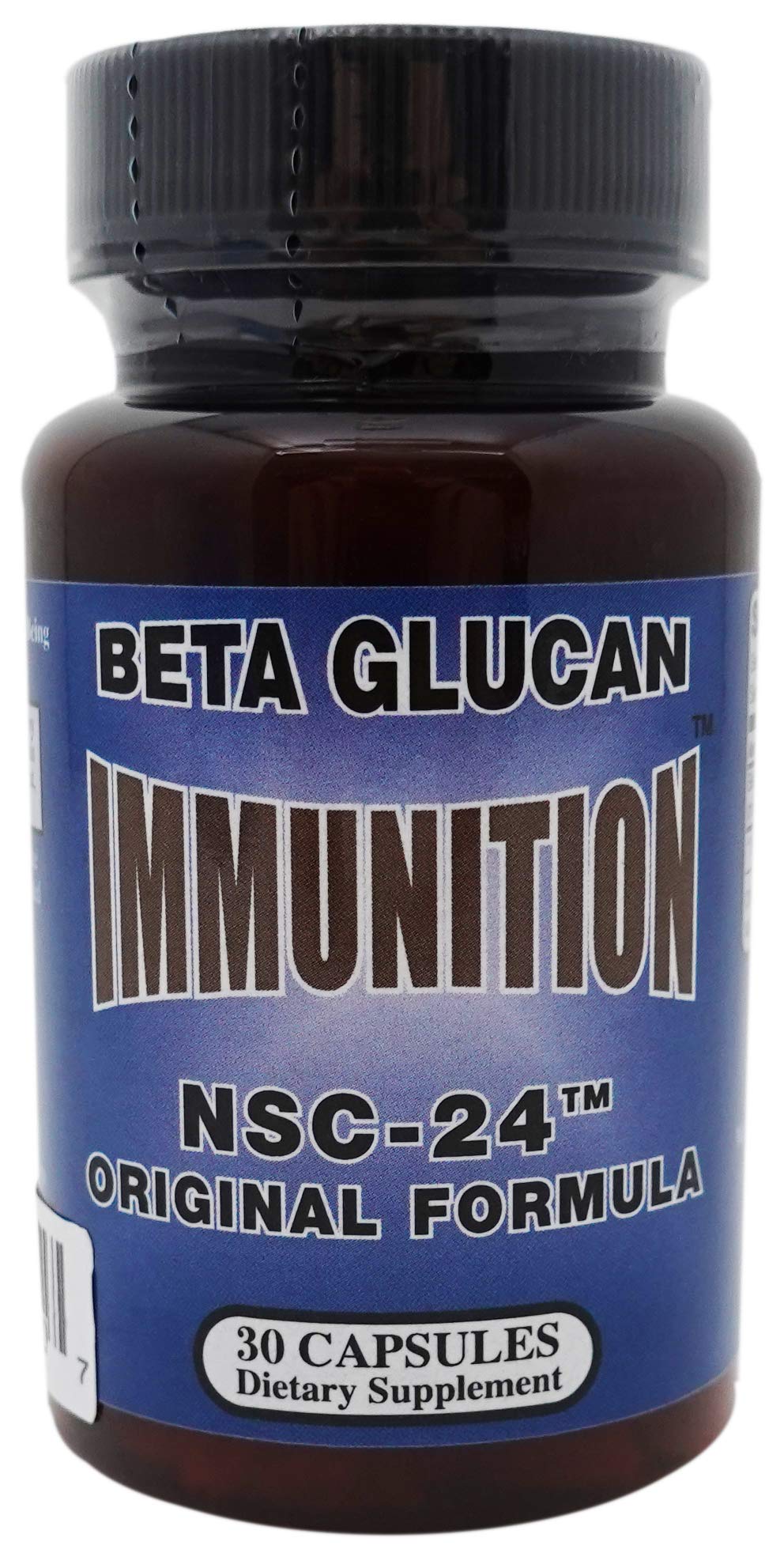 Nutritional Supply Corp Immunition NSC-24 Beta Glucan Original Formula 3 Milligrams Capsules 30