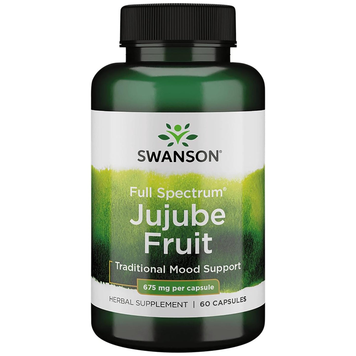 Swanson Jujube Fruit Capsules, 60 Count