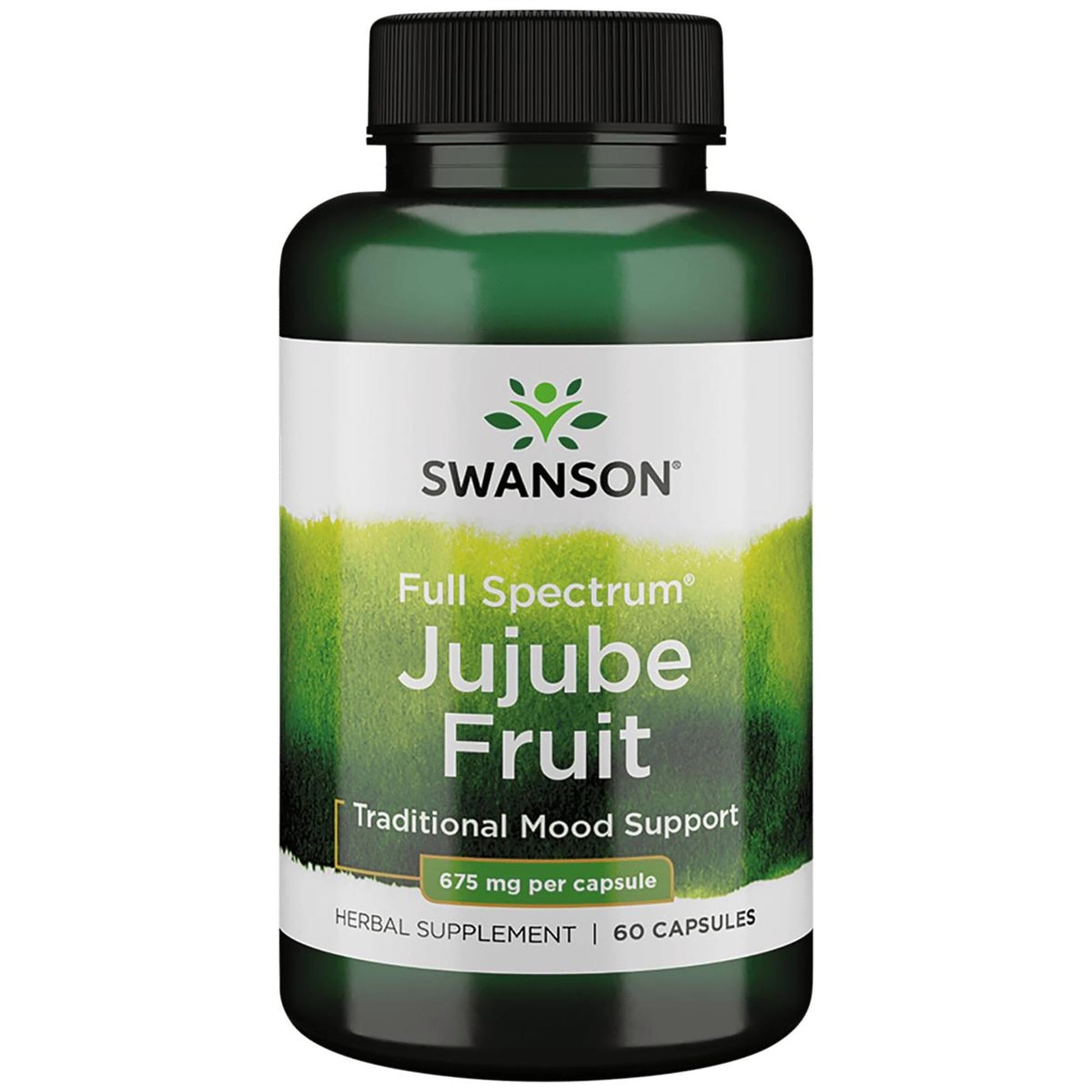 Swanson Jujube Fruit Capsules, 60 Count