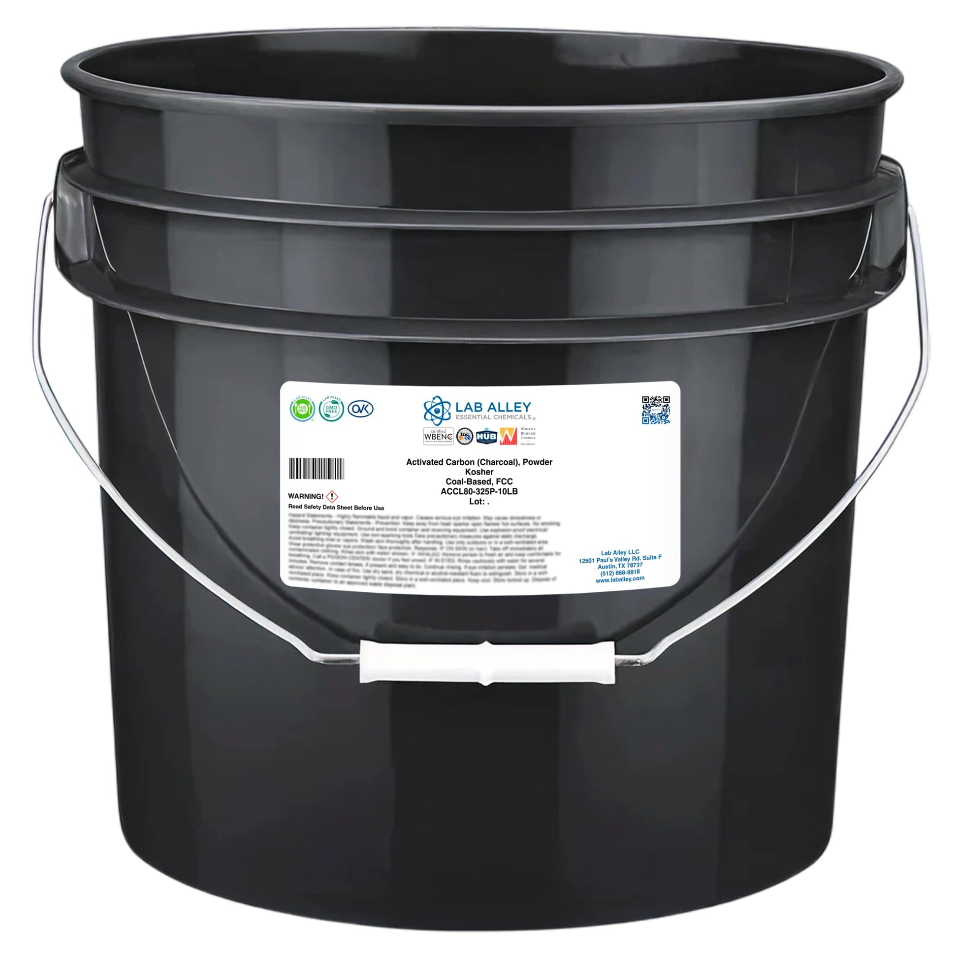Lab Alley Activated Carbon (Charcoal) Powder 10 Pounds