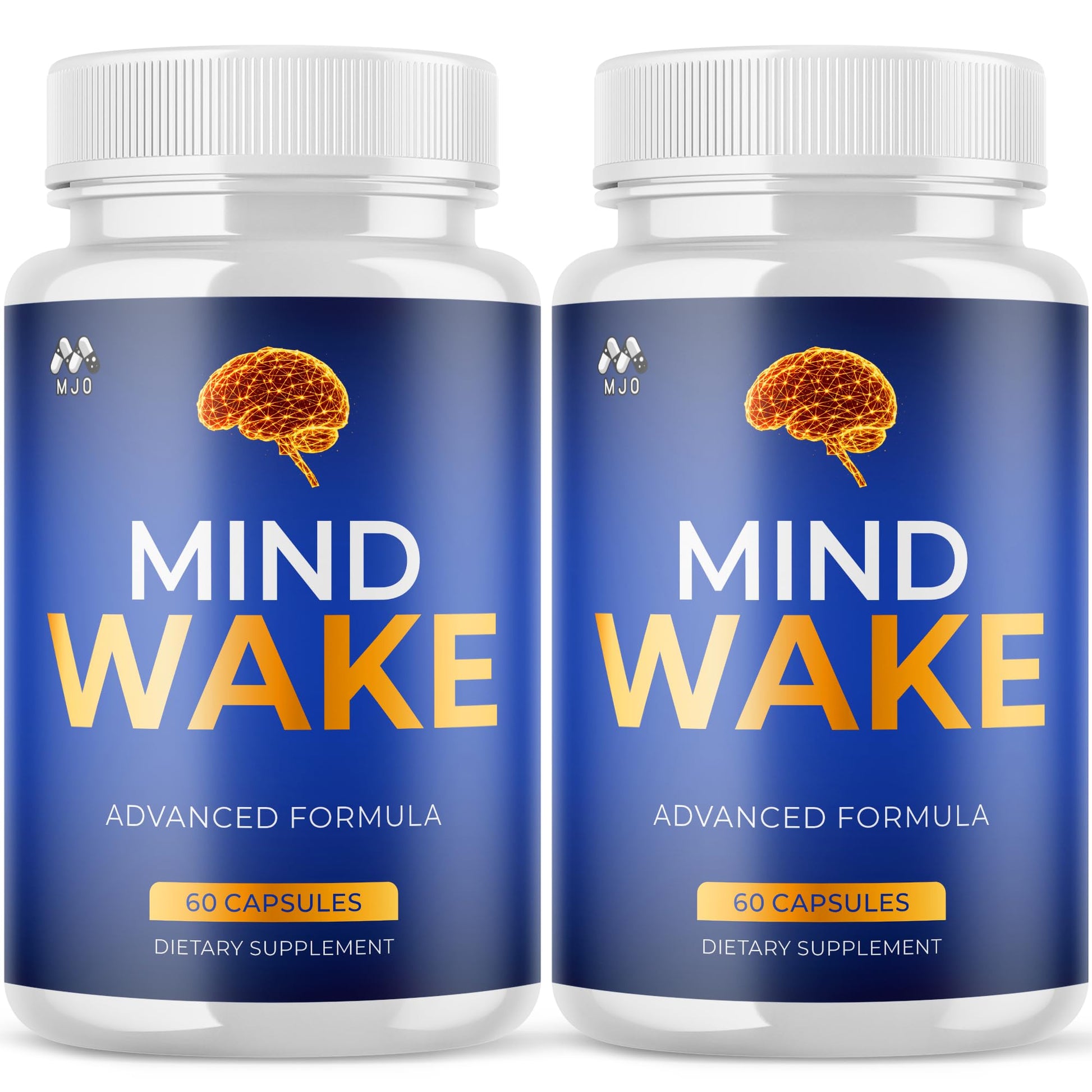 MJO Mind Wake Capsules 120 Capsules