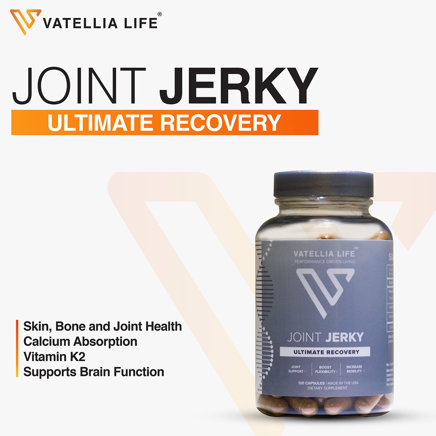 Vatellia Life Joint Jerky Capsule 120 Capsules