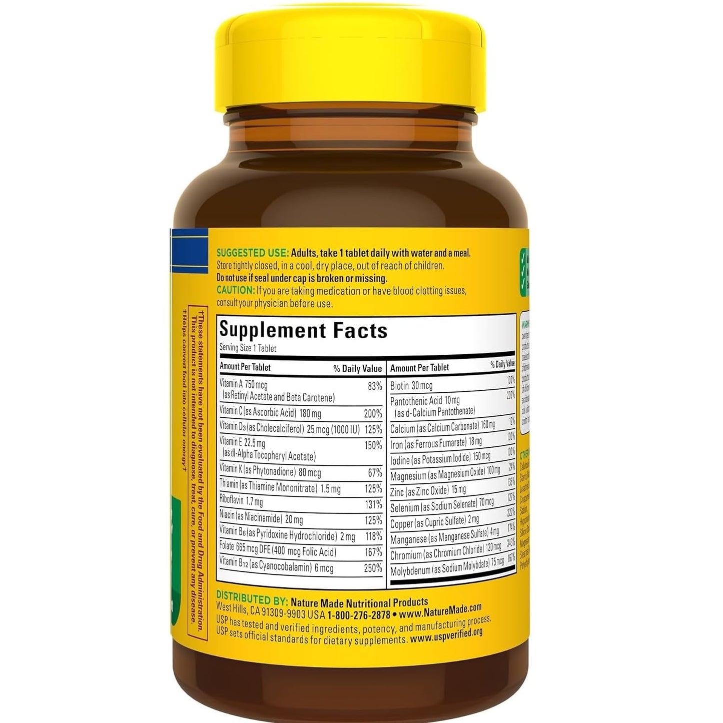 Nature Made Multi Complete Tablets 260 Tablets