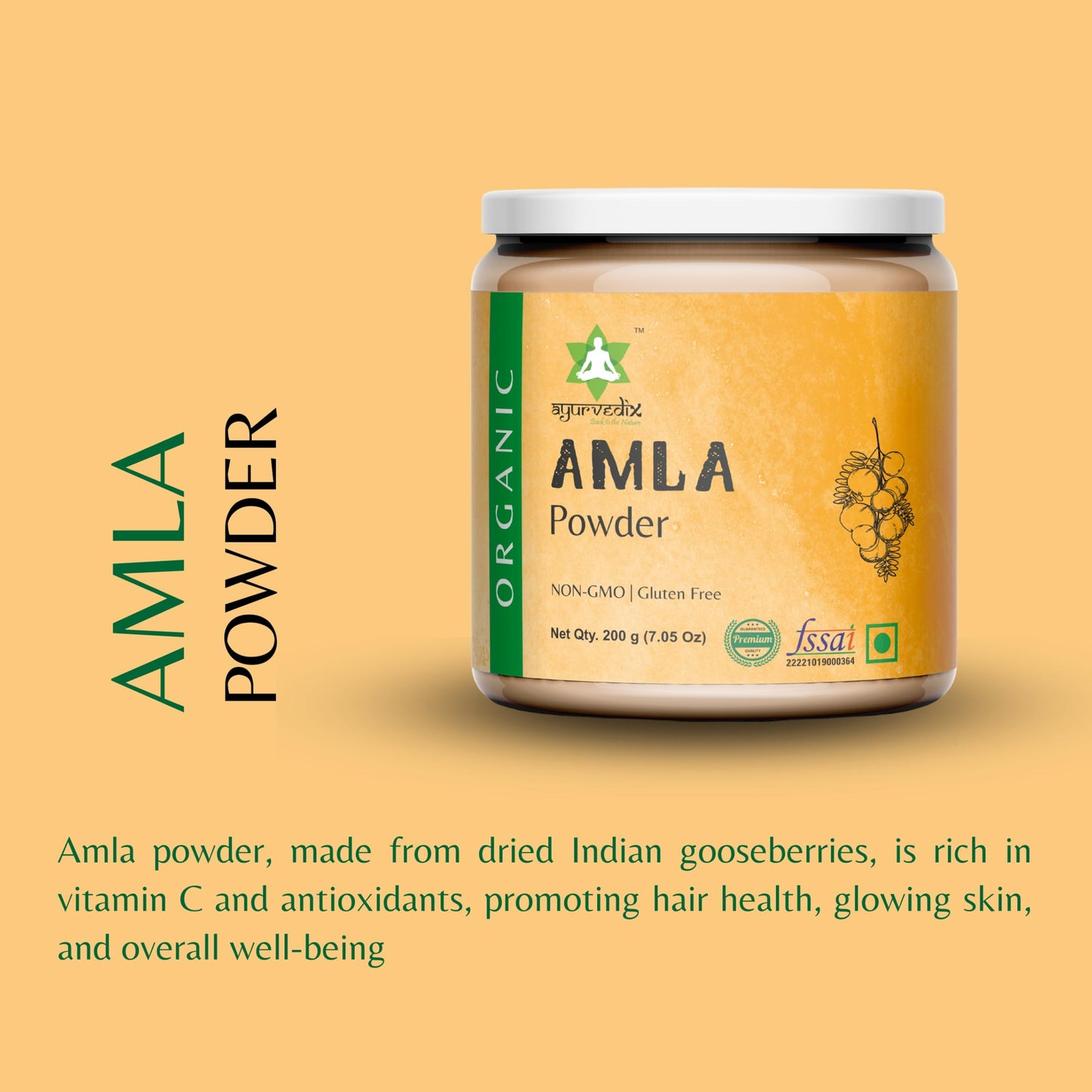 Ayurvedix Amla Powder Powder 1