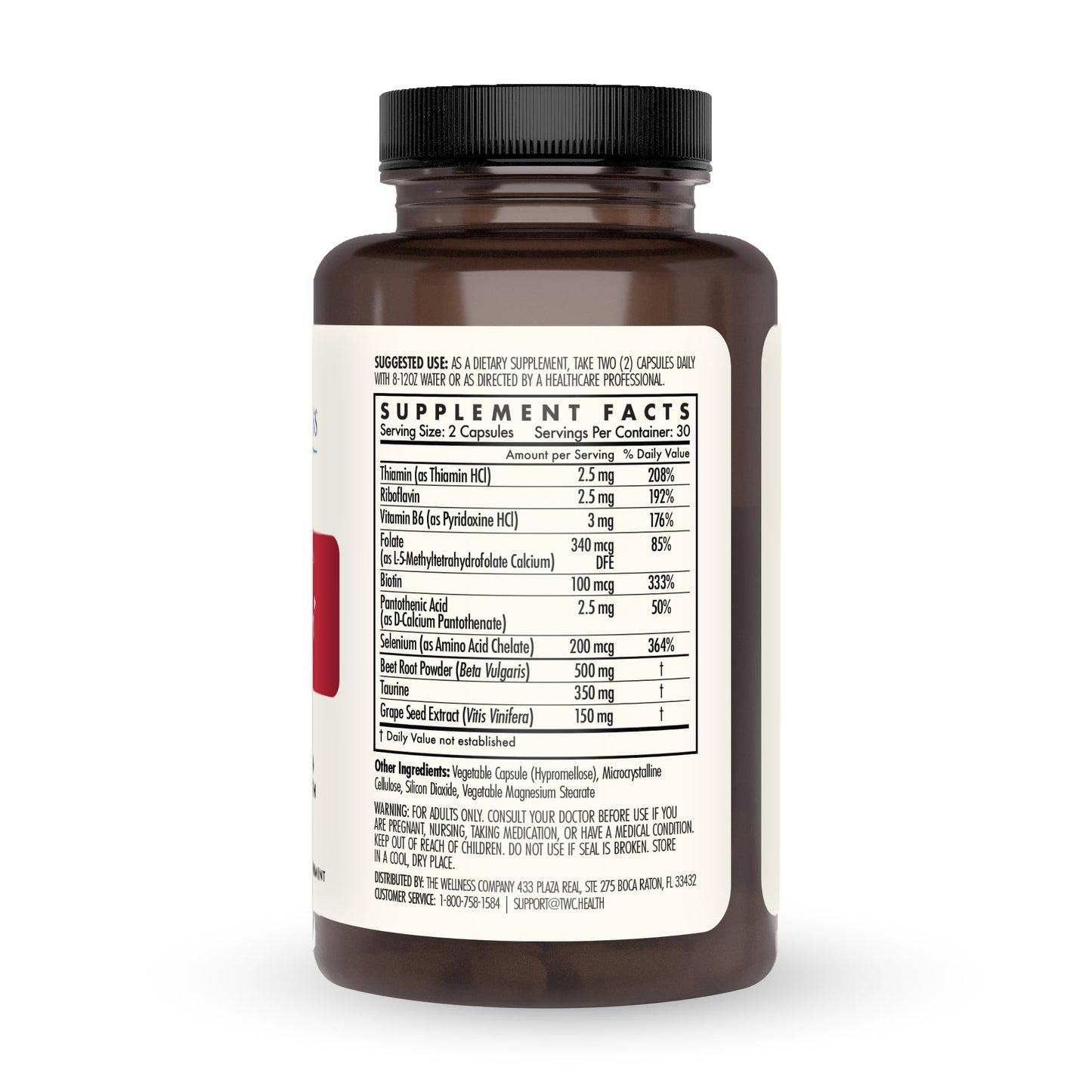 The Wellness Company Healthy Heart Capsule 120 Count