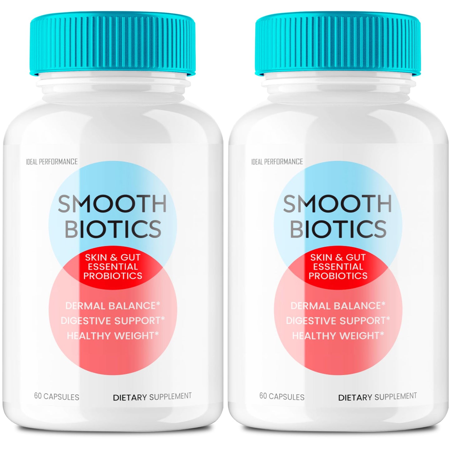 IDEAL PERFORMANCE Smooth Biotics Probiotic Capsules, 120 Capsules