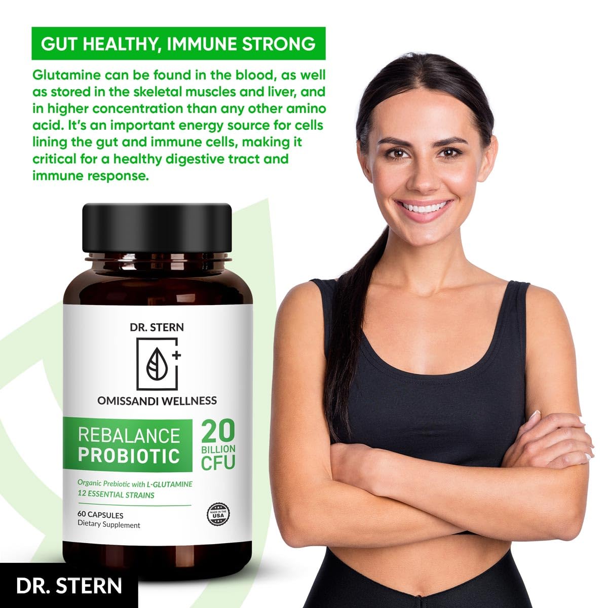 Royal-Organica Rebalance Probiotic Supplement 60 Capsules