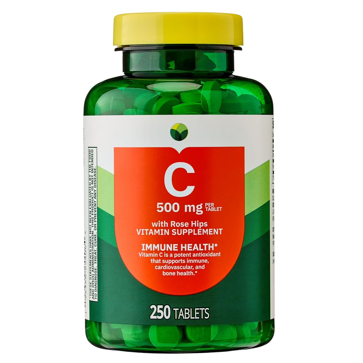 KP+ Vitamin C 500 mg with Rose Hips Tablet, 250 Tablets