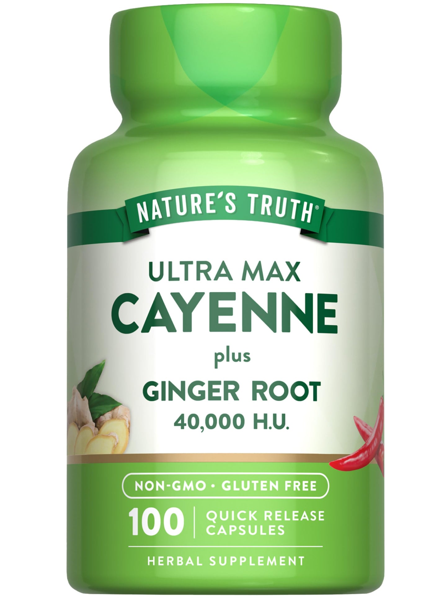 Nature's Truth Cayenne Pepper Capsule 100 Count