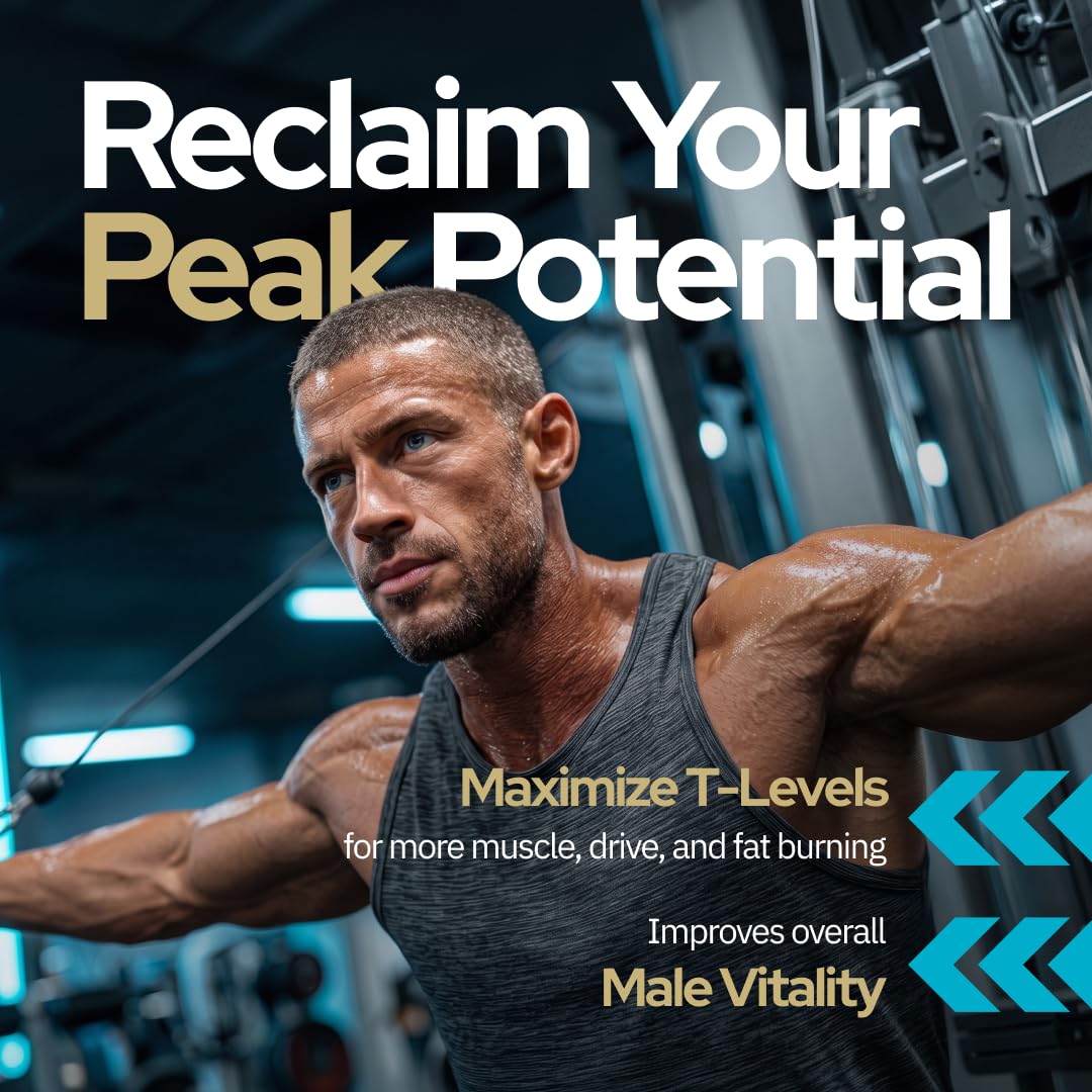 Juvenon Alpha Gold Male Testosterone Booster Capsule 60 Capsules