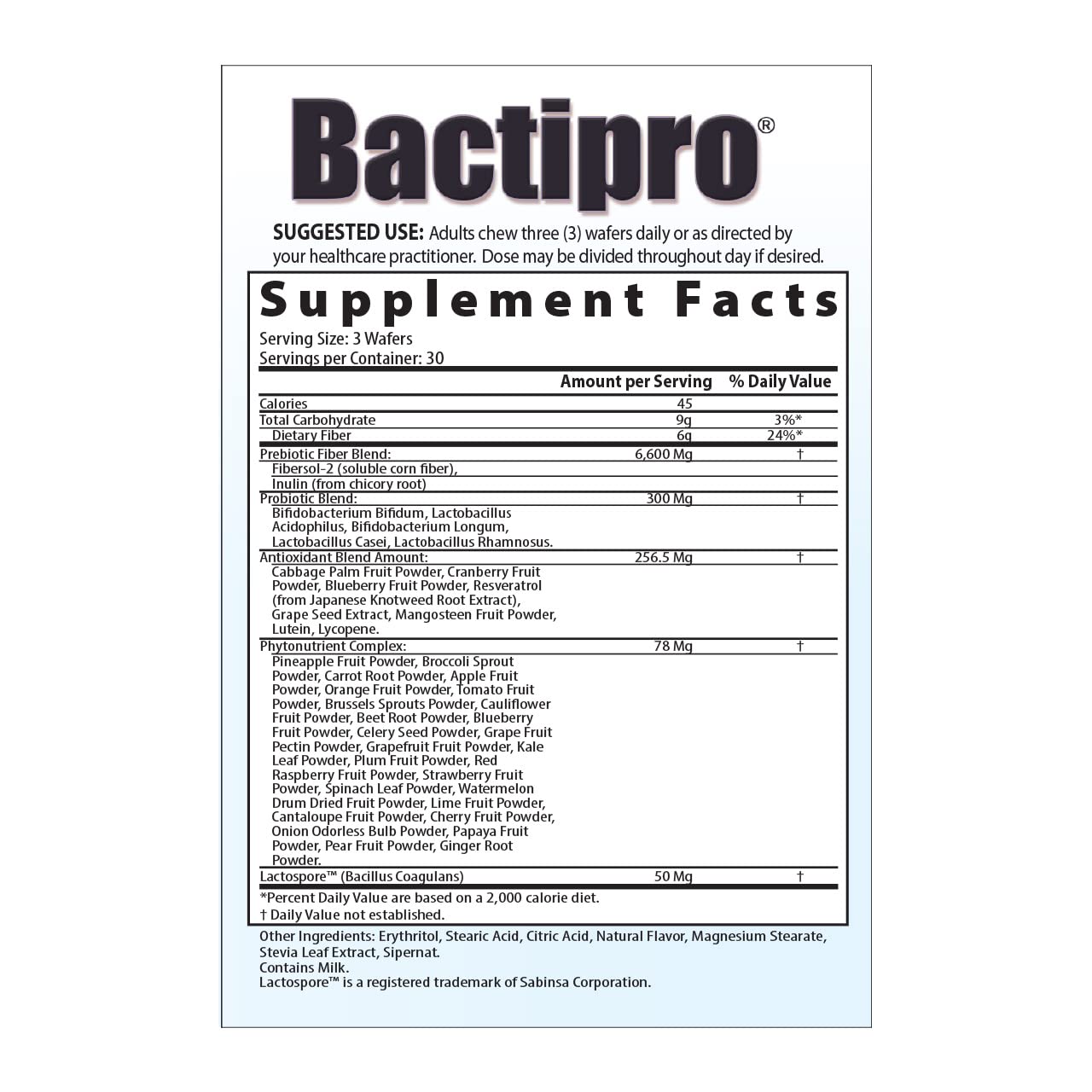 Medix Select Bactipro Capsule 90