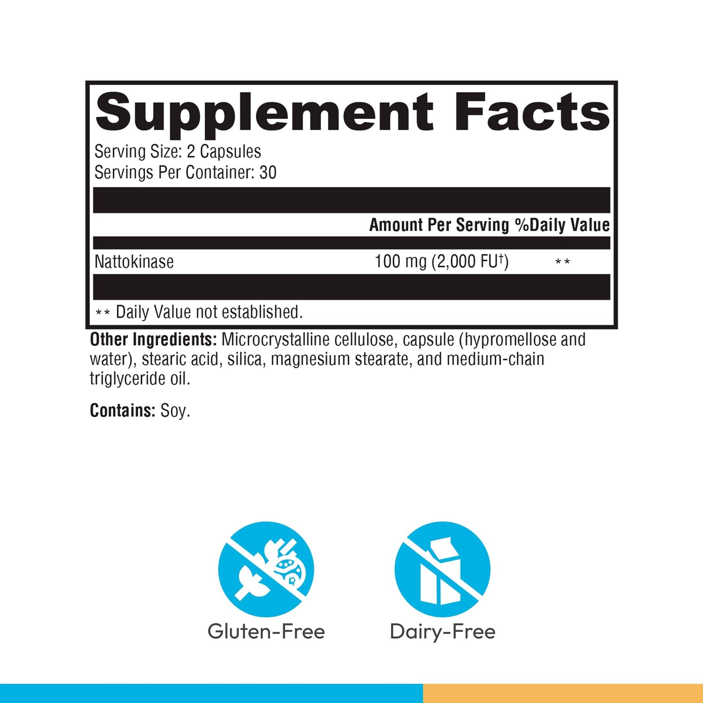 XYMOGEN Nattokinase - Cardiovascular & Vascular Wellness Support - 100 mg Nattokinase - Enzyme Formula - Vegan & Non-GMO, Capsules, 60 Count