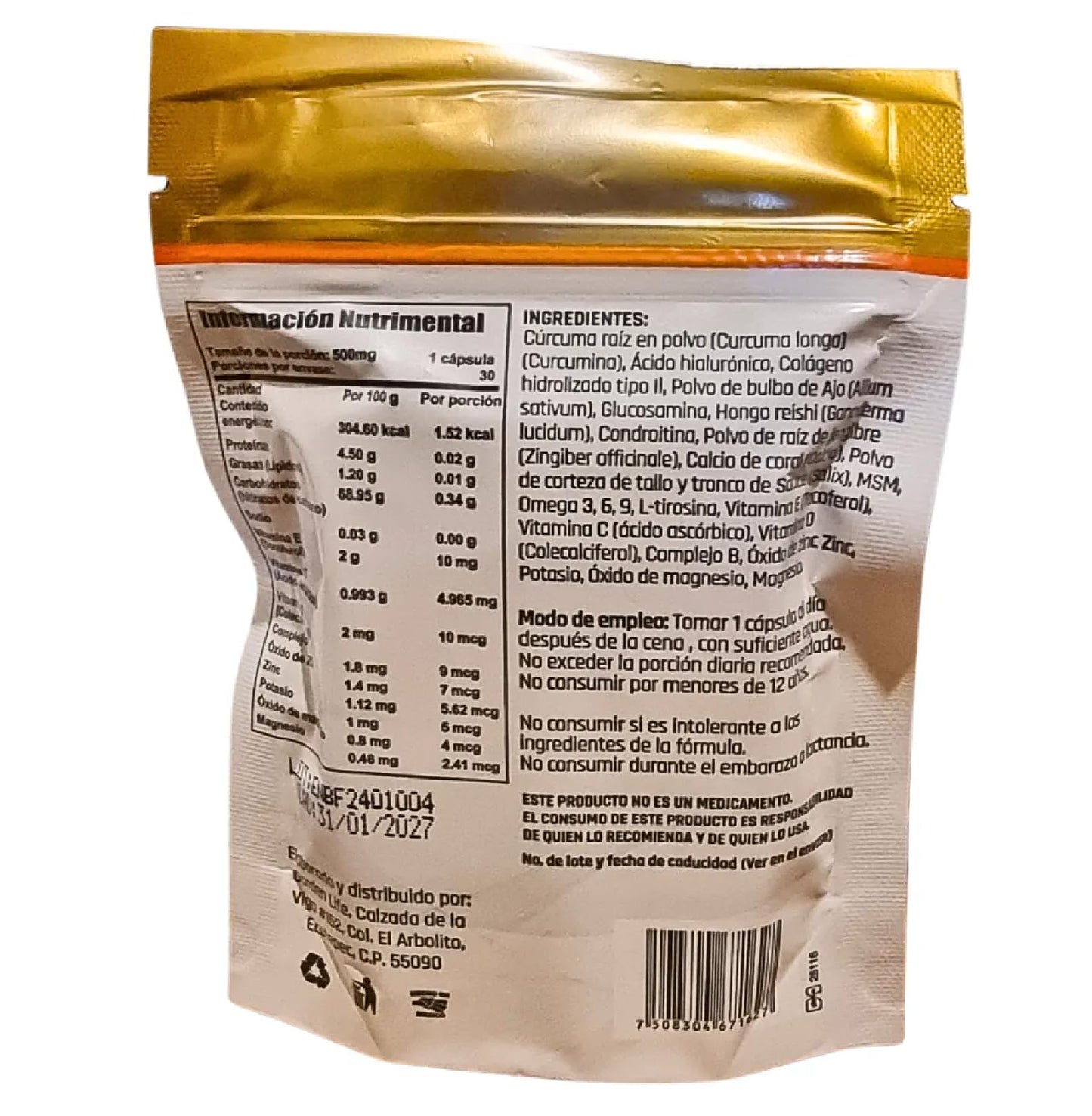 Generic B-FLX Hyaluronic Acid Dietary Supplement Caplet 1 Count