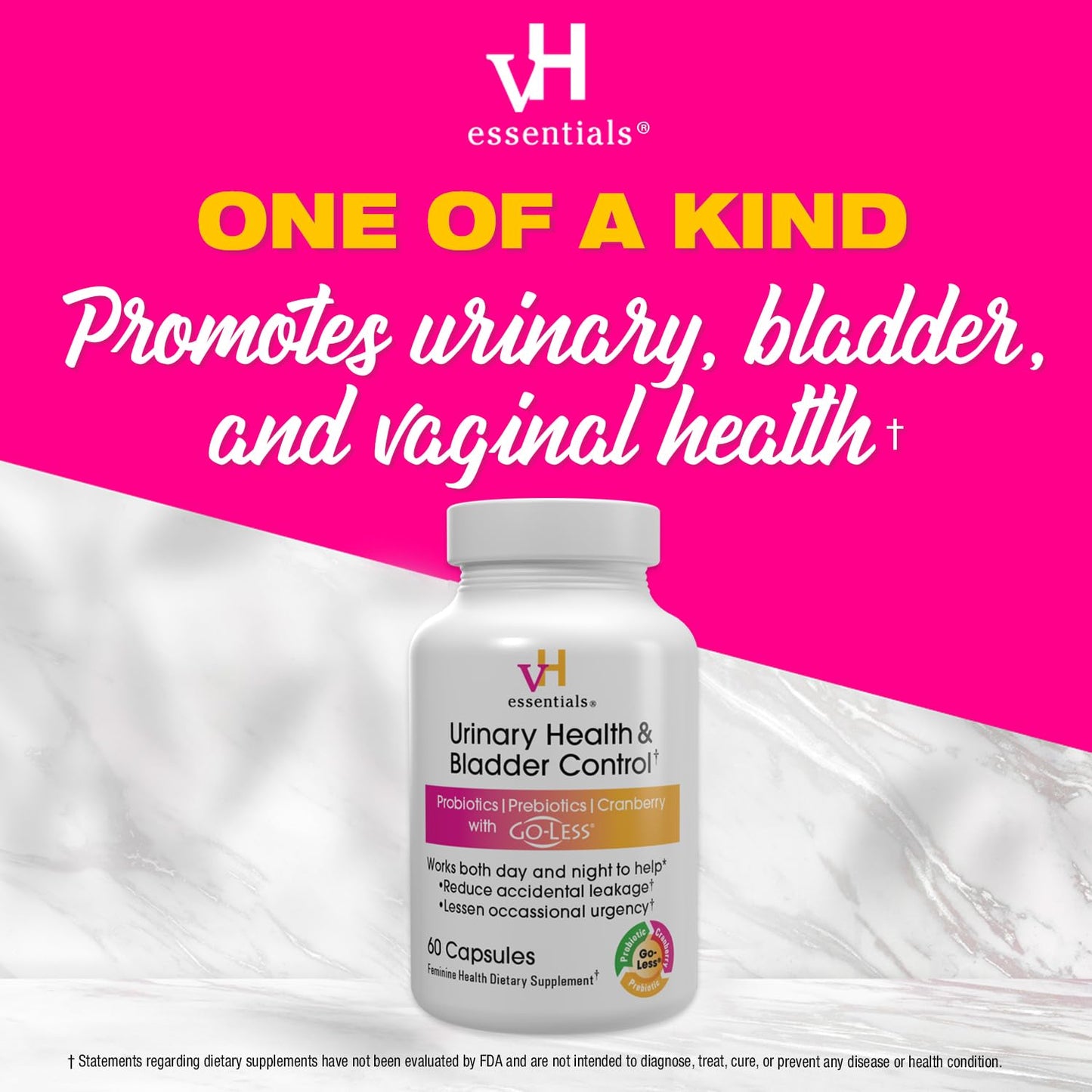 vH essentials Urinary Health and Bladder Control 60 Capsules