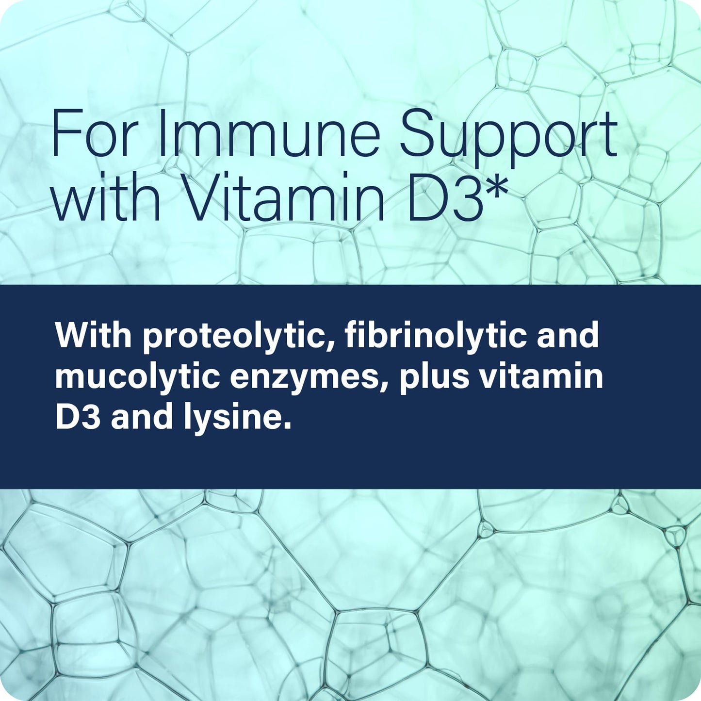 Enzyme Science Enzyme Defense Pro Caps for Men & Women Immune Support Supplement with Vitamin D3, L Lysine, Serrapeptase, Protease, Nattokinase & More, Vegetarian, Gluten Free, 60 Capsules