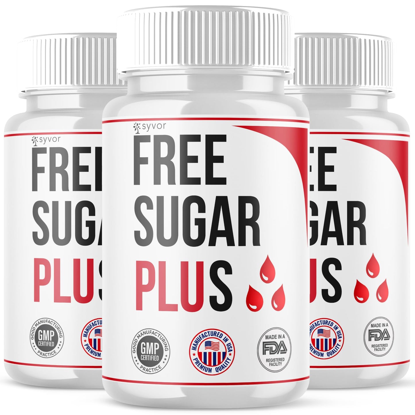 Syvor Free Sugar Plus Capsules 180 Capsules