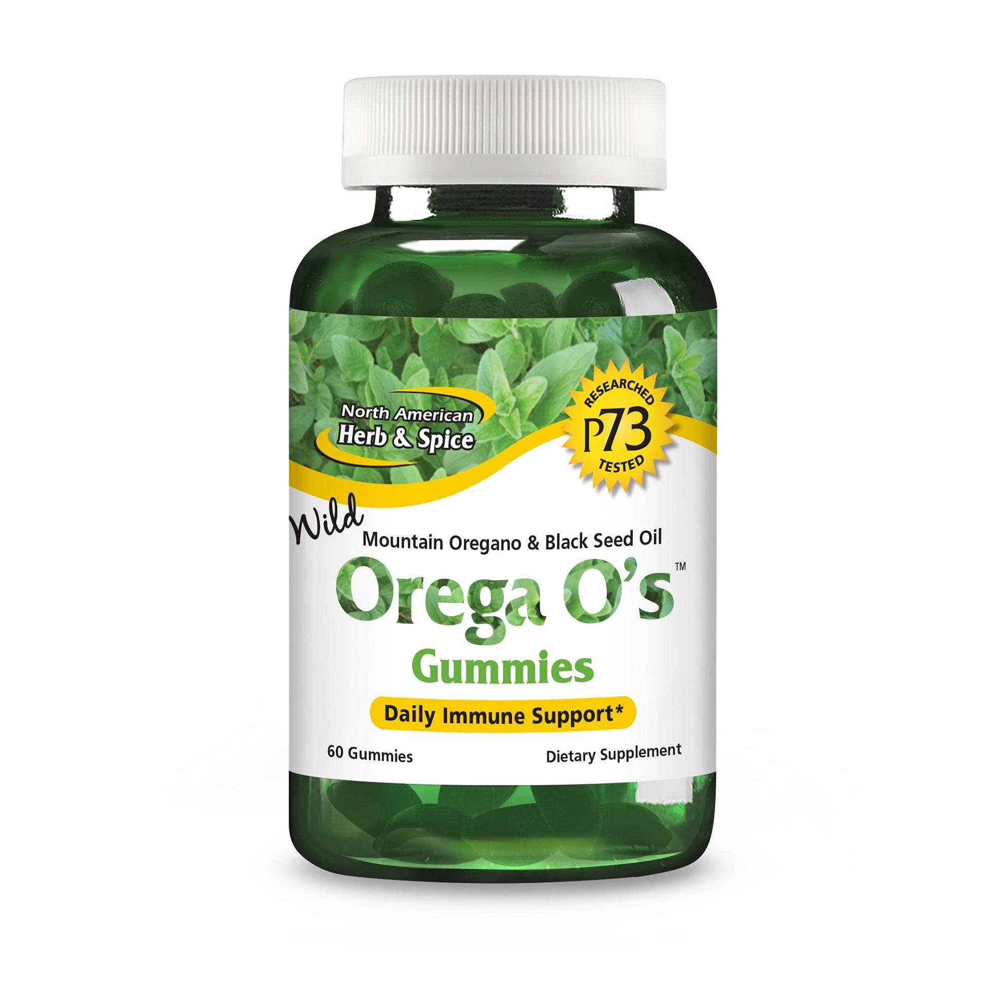 NORTH AMERICAN HERB & SPICE Orega O's Gummies 60 Count