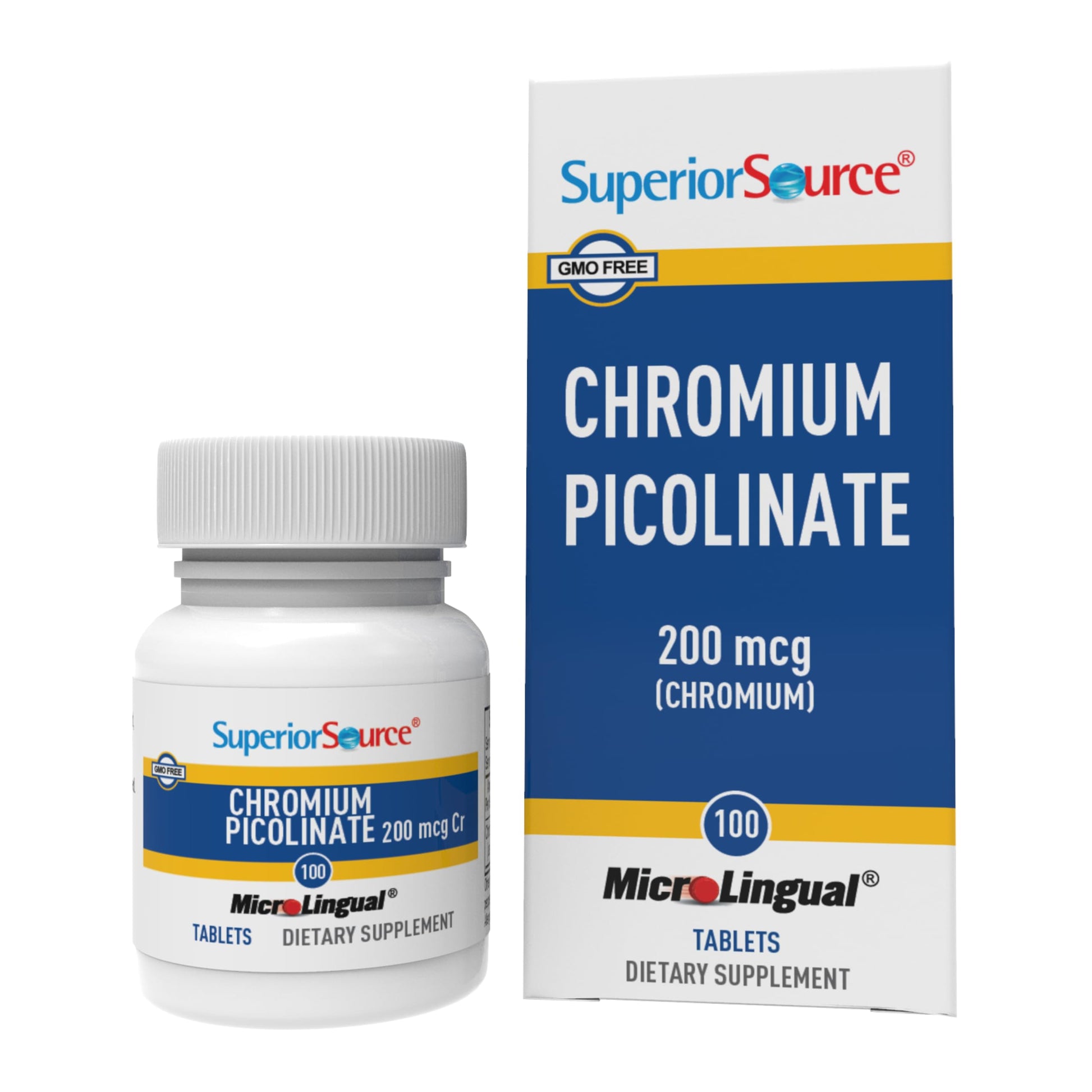 Superior Source Chromium Picolinate Tablets, 100 Count
