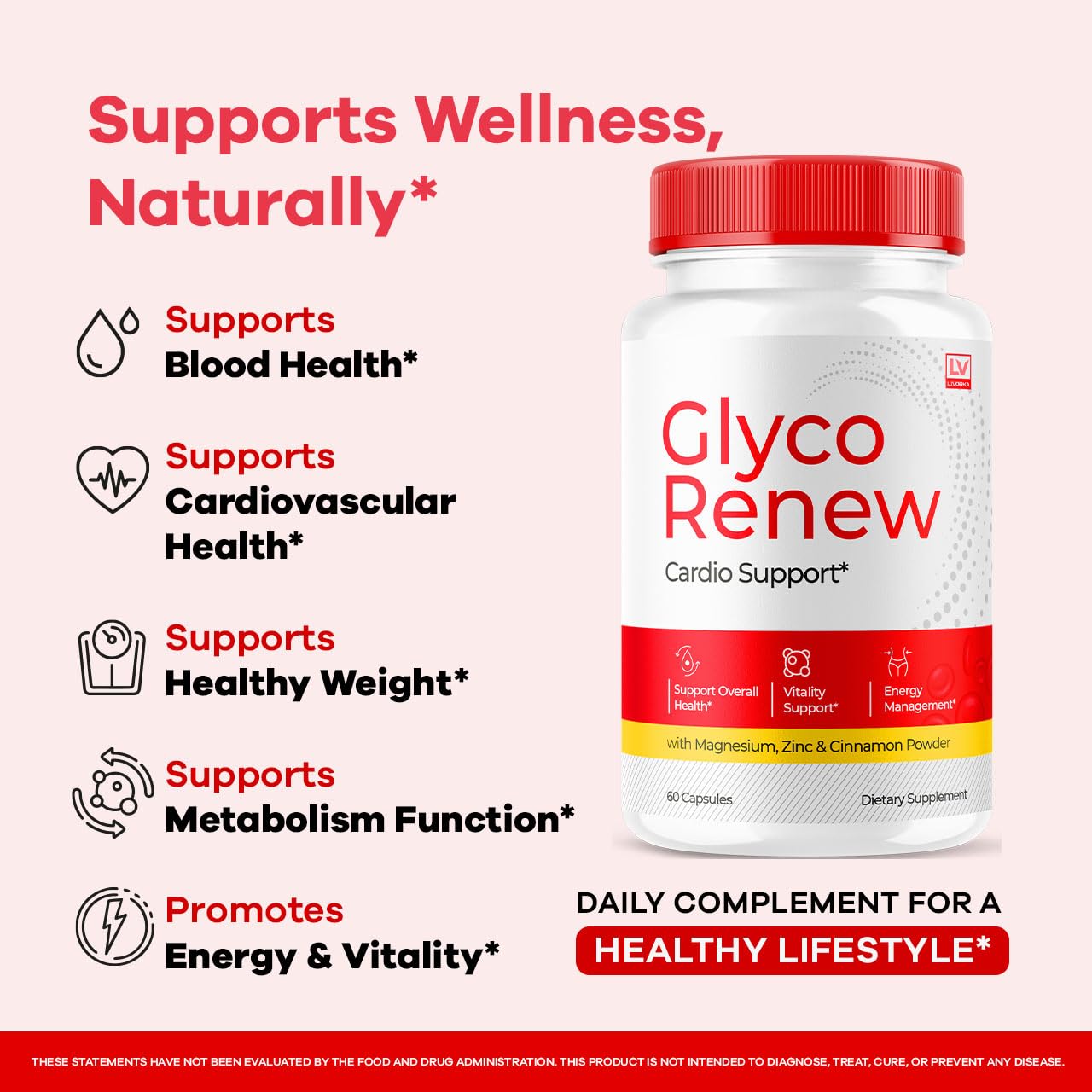 LIVORKA Glyco Renew Capsules 300 Count