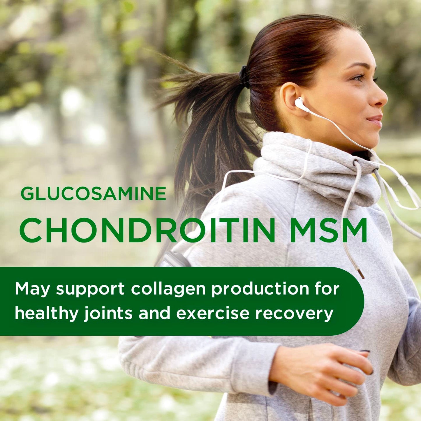 Emerald Labs Glucosamine & Chondroitin with MSM - Bone Health & Joint Health Supplement 120 Capsules