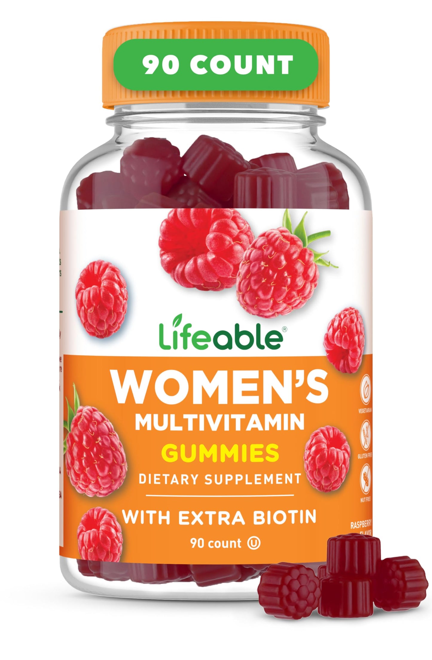 Lifeable Women's Multivitamin Gummies, 90 Count