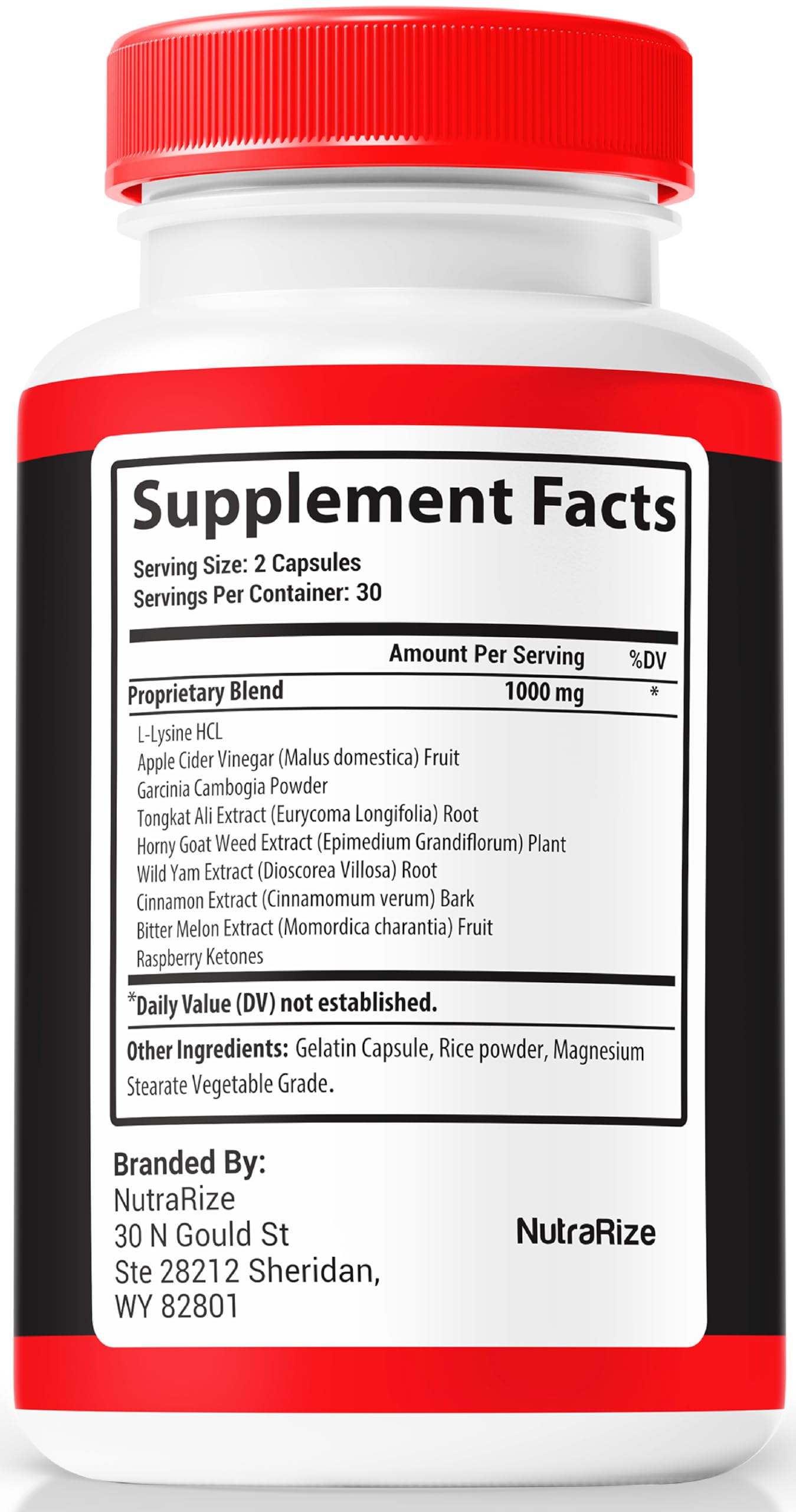 NutraRize BioBooster for Men Capsules 180 Count