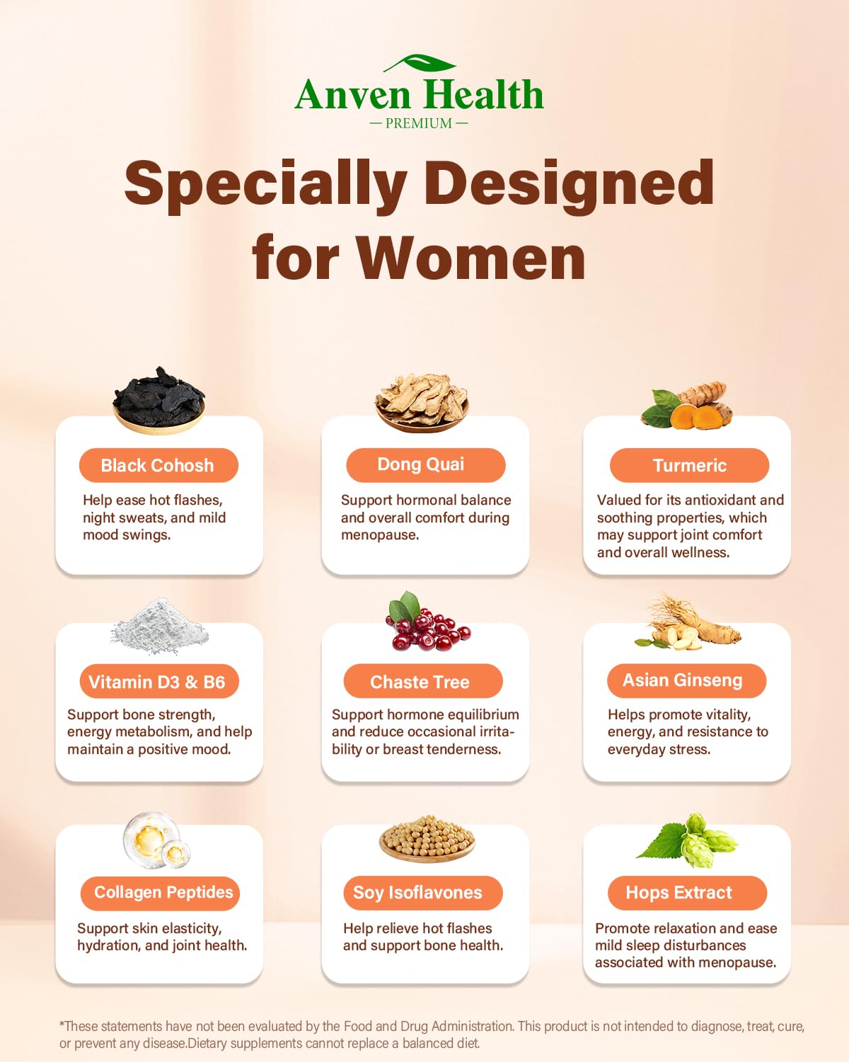 Anven Health Menopause Probiotic Capsule 60 Veggie Caps