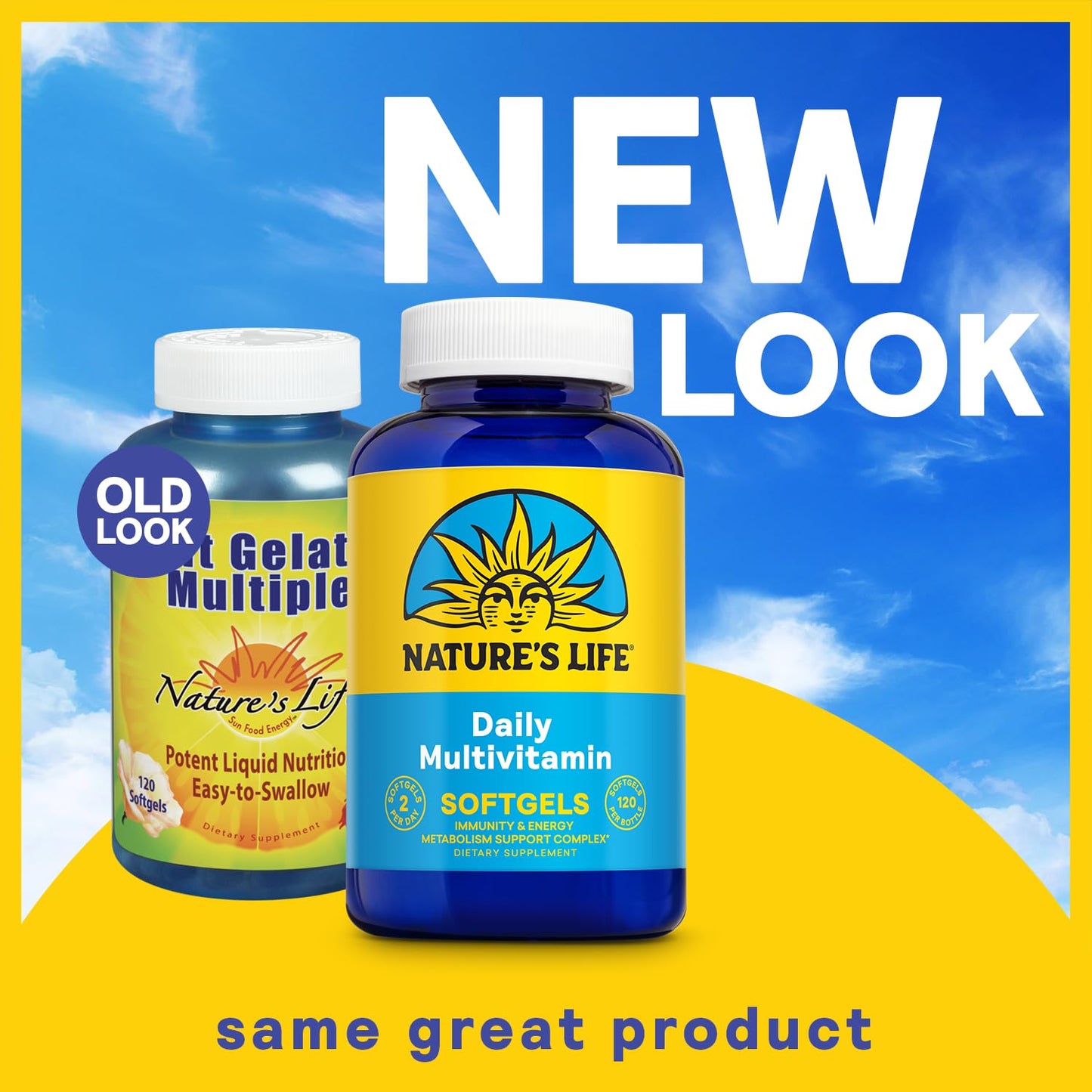 Nature's Life Soft Gelatin Multiple Softgels 120