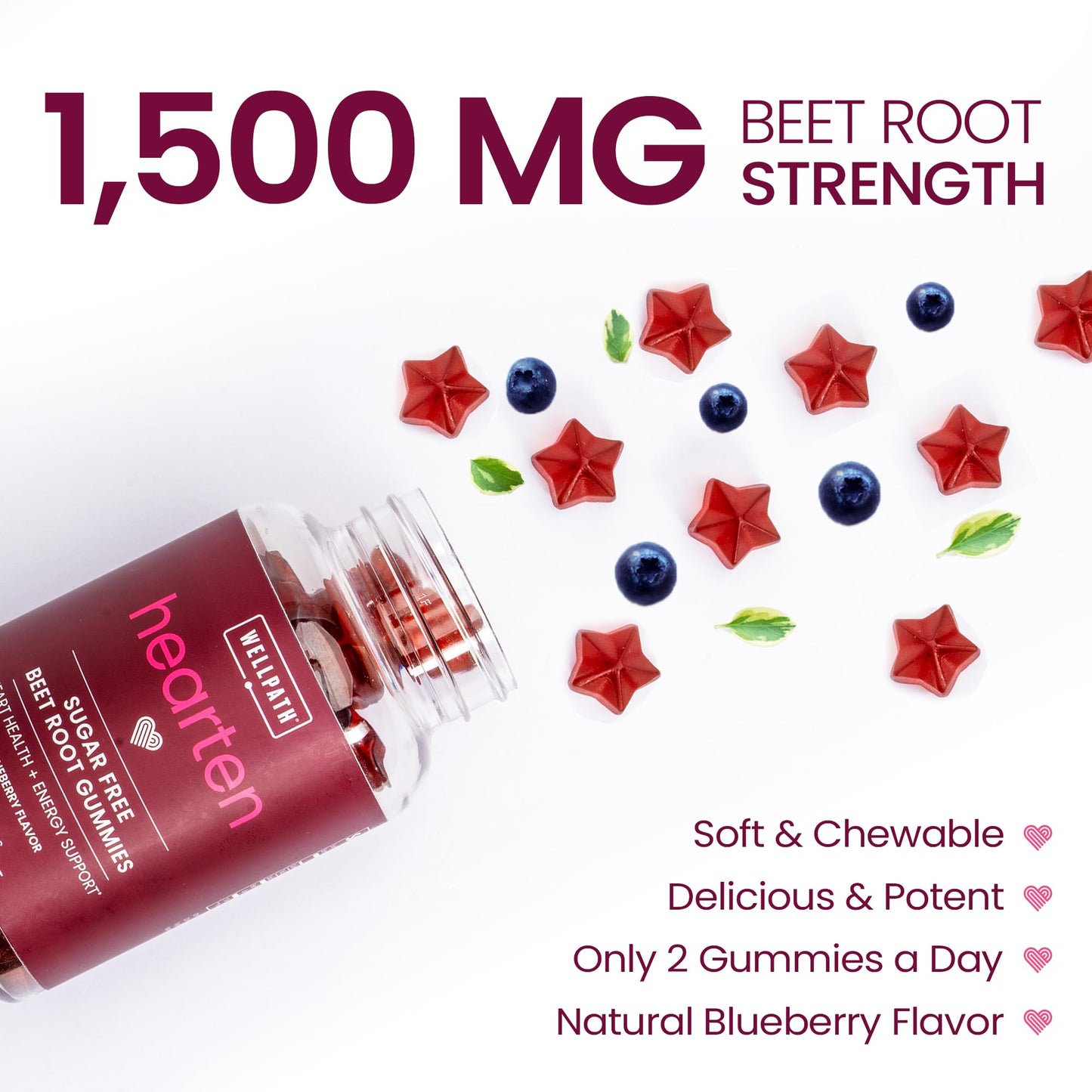 WellPath Beet Root Gummies Gummy 60 Count