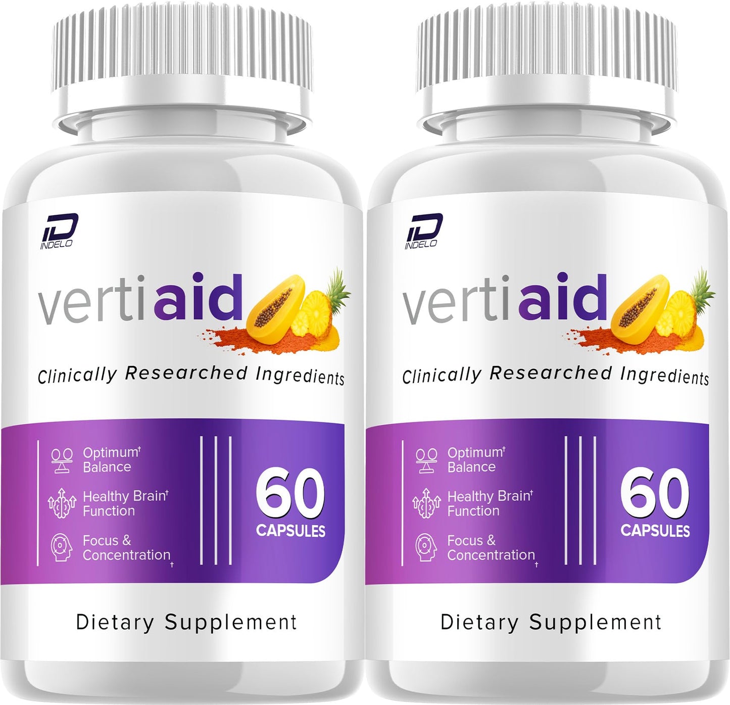 Indelo VertiAid Supplement Capsules, 120 Capsules